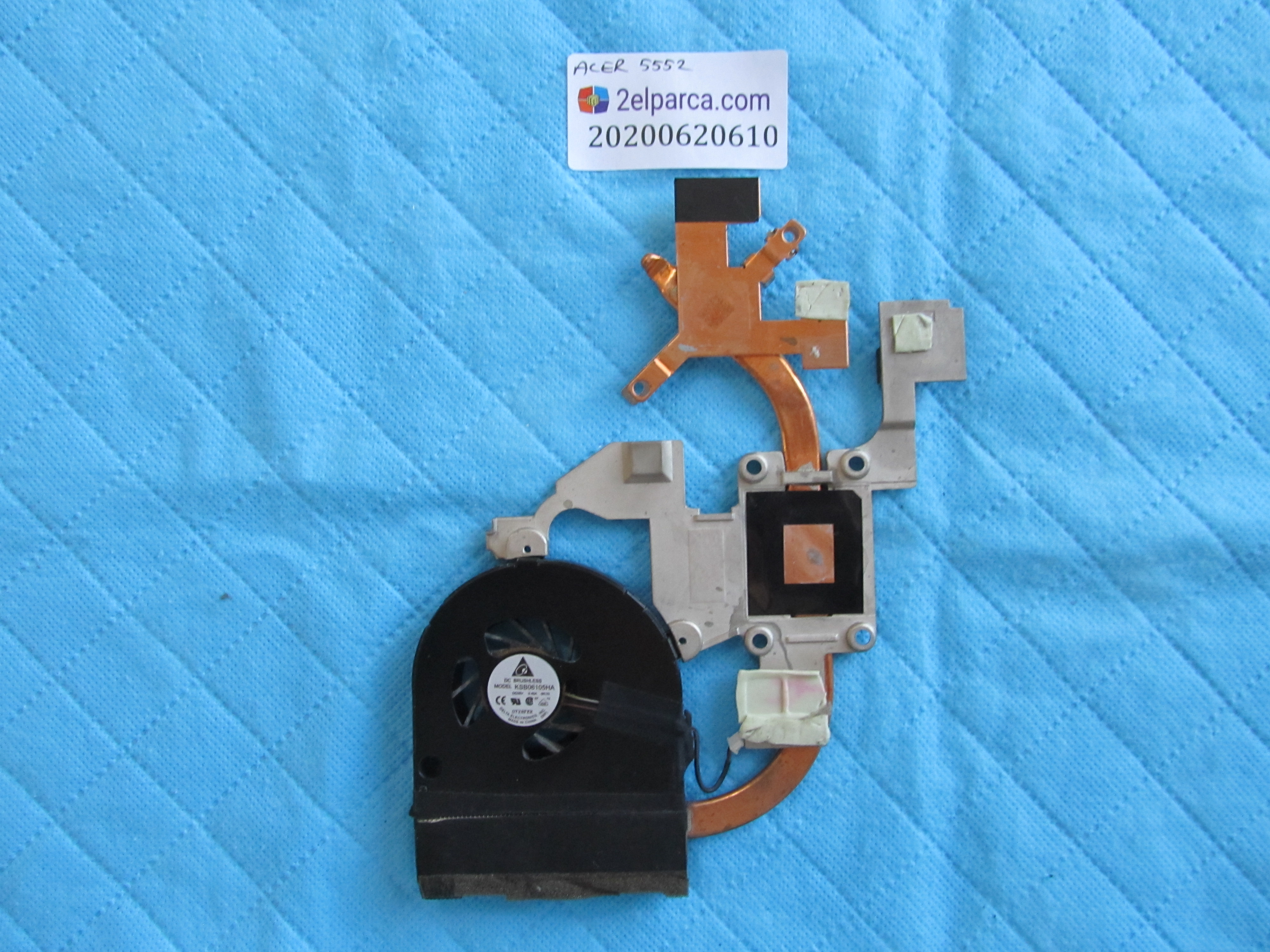 ACER Acer 5552 fan bakir soğutucu (heatsink) küçük görsel 2