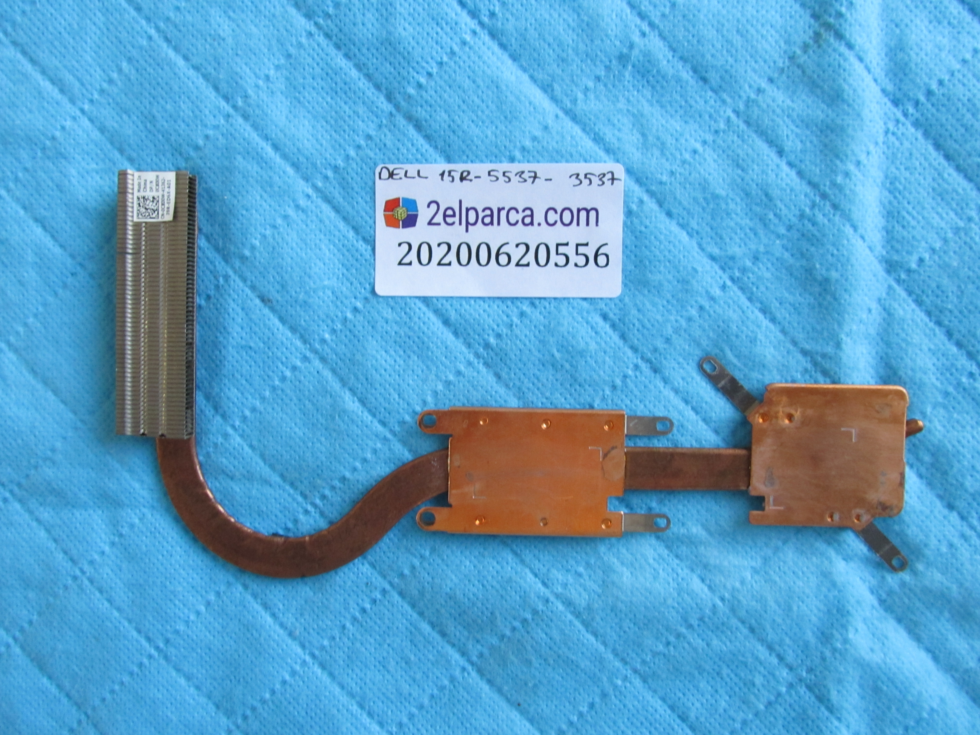 DELL Dell 15r-5537-3537 soğutucu bakir (heatsink) küçük görsel 2