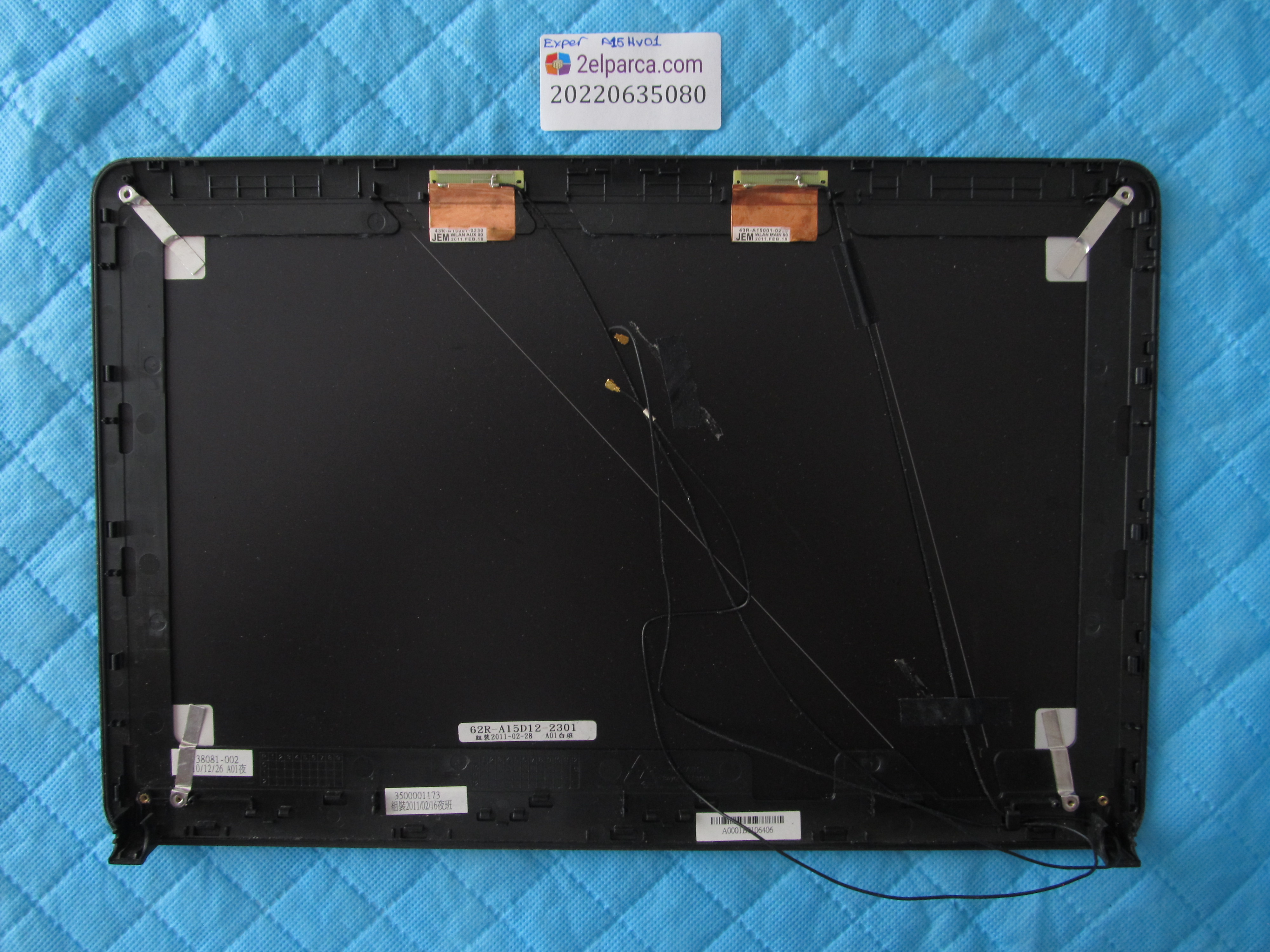 EXPER Exper a15 arka kapak lcd cover orjinal ürün küçük görsel 2