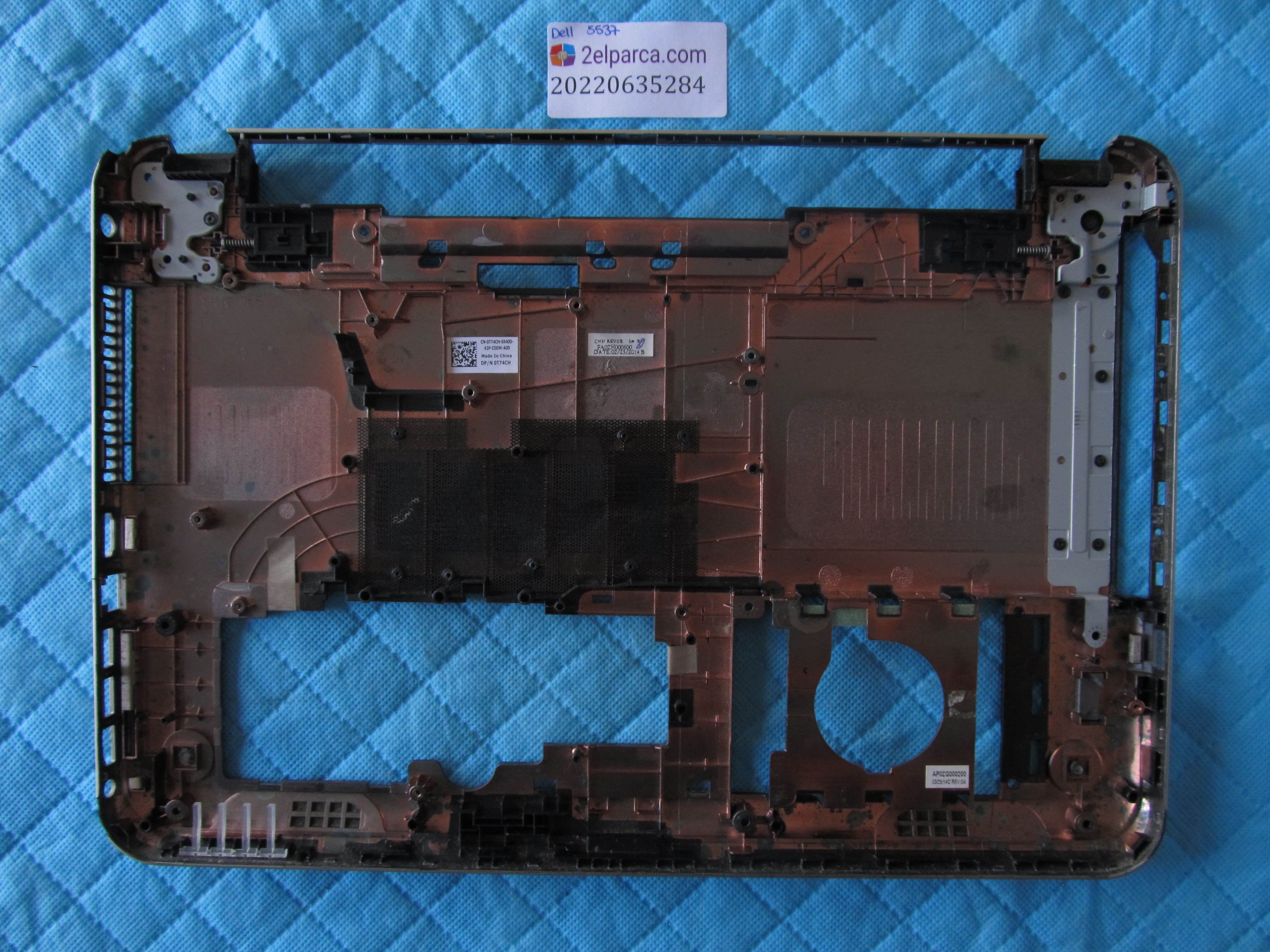 DELL Dell 5537 alt kasa (sol üst köşe hafif kirik) orjinal ürün küçük görsel 2