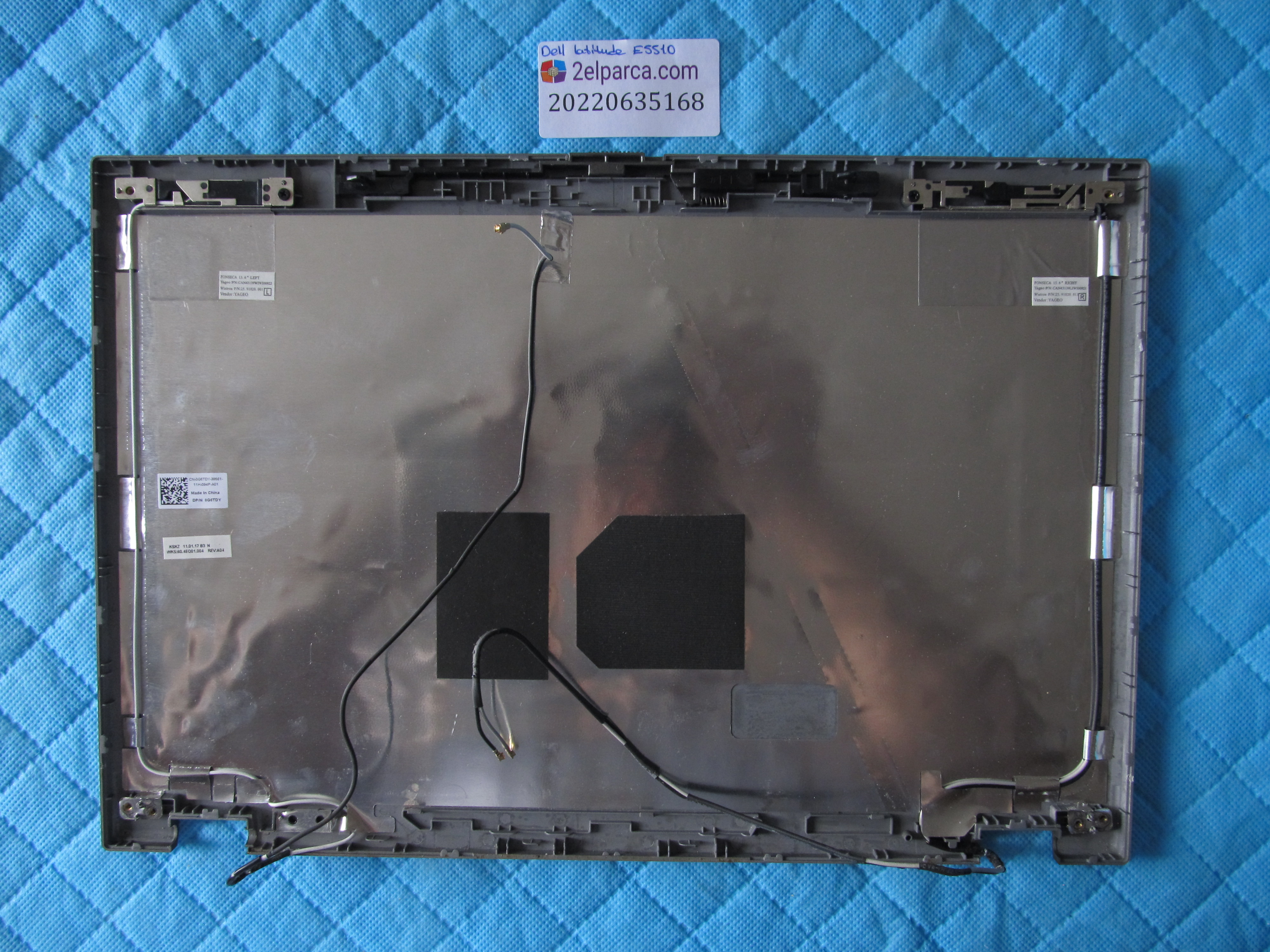 DELL Dell e5510 arka kapak lcd cover orjinal ürün küçük görsel 2