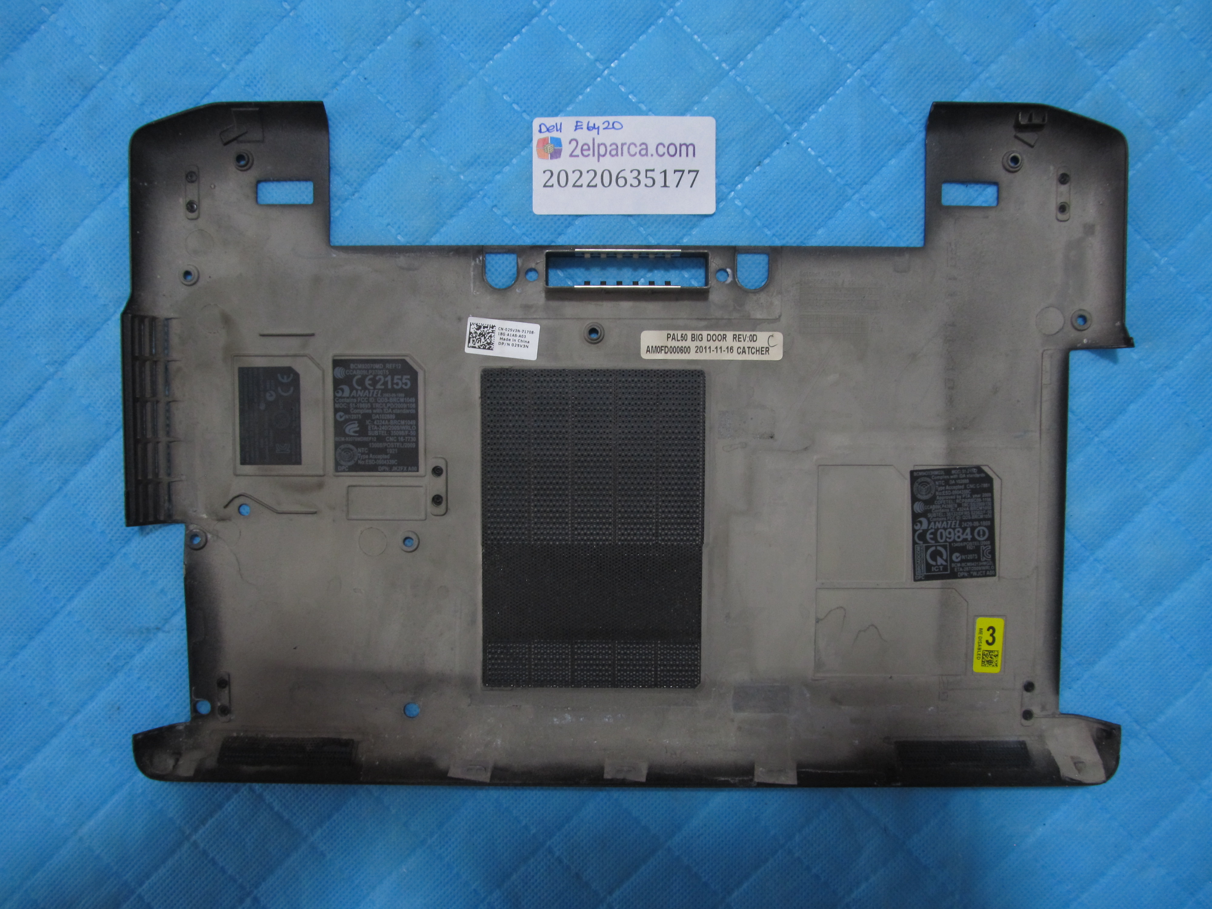 DELL Dell e6420 alt kapak servis kapaği orjinal ürün küçük görsel 2