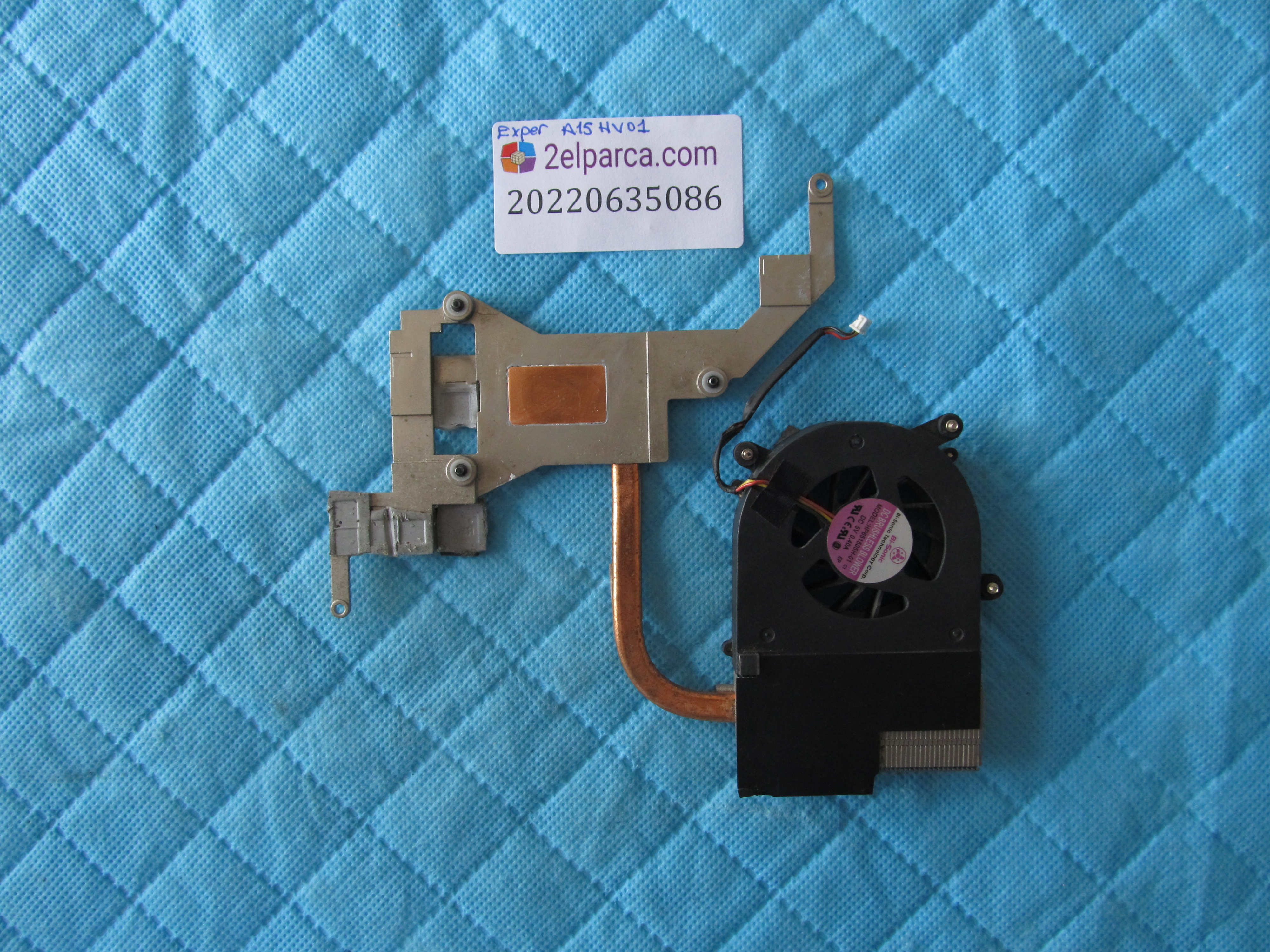 EXPER Exper a15 fan soğutucu bakir heatsink orjinal ürün küçük görsel 2