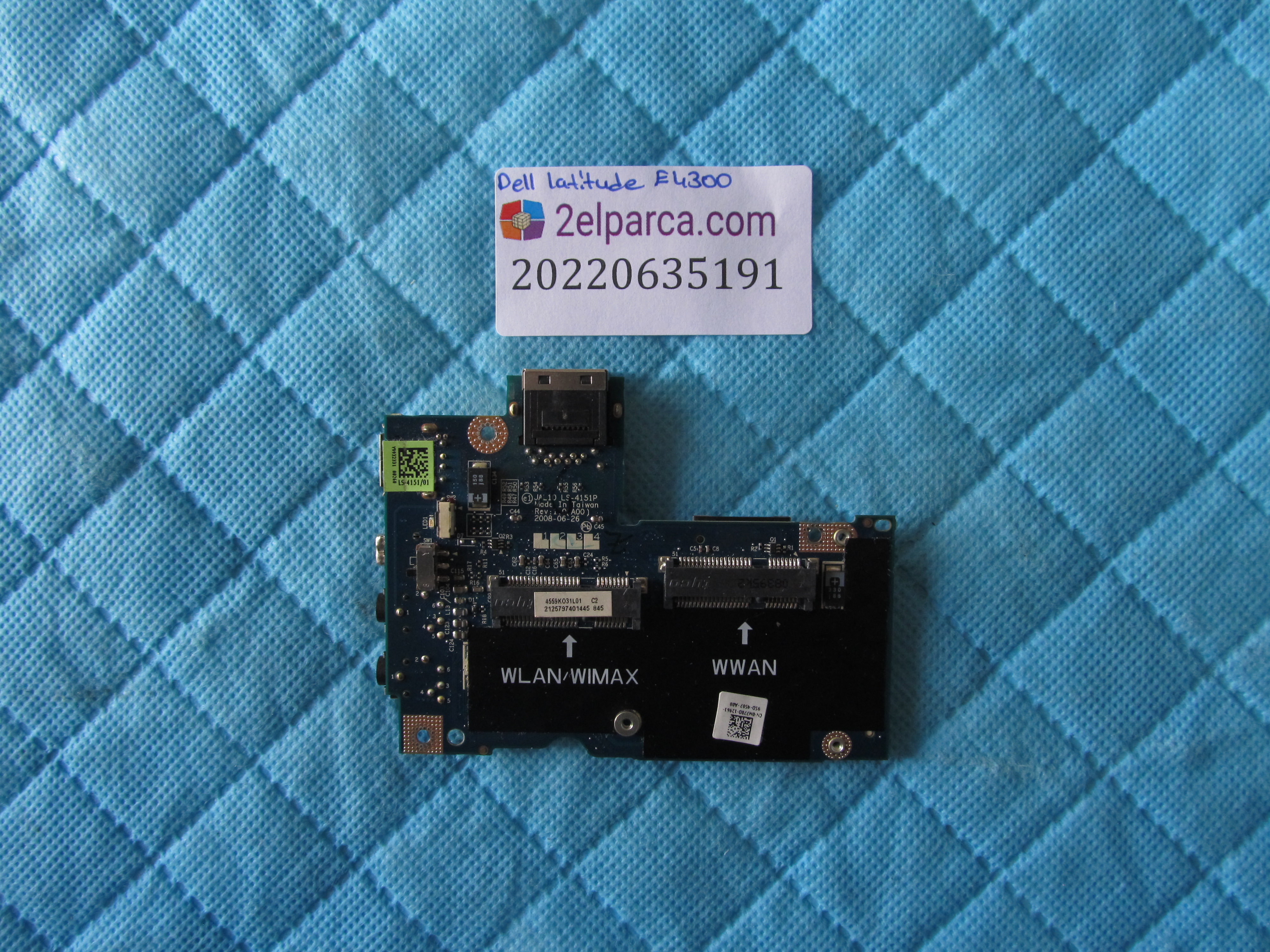 DELL Dell e4300 usb kart ses board orjinal ürün küçük görsel 2