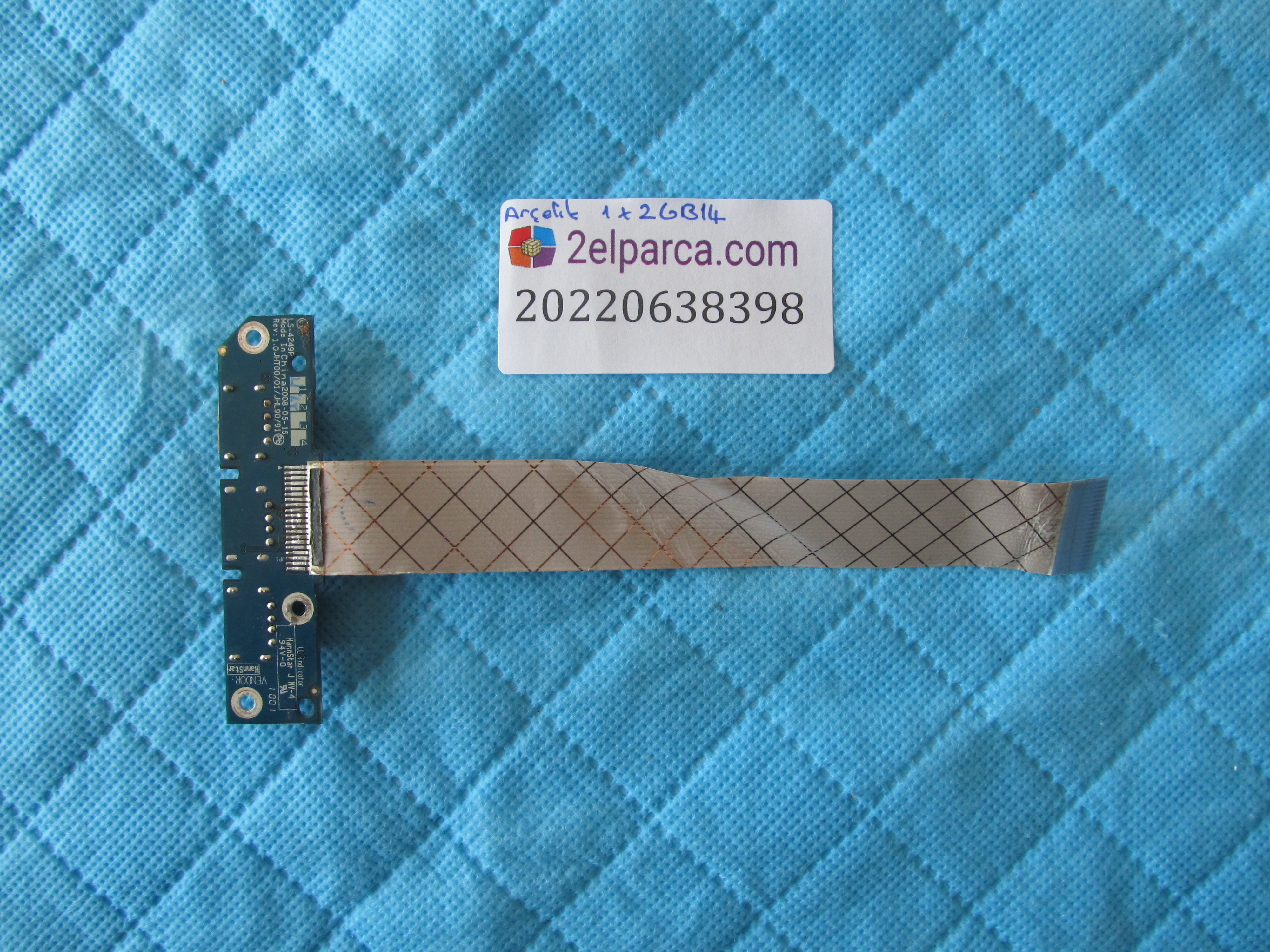 ARÇELİK Arçelik 1x2gb14 usb board flex orjinal ürün küçük görsel 2