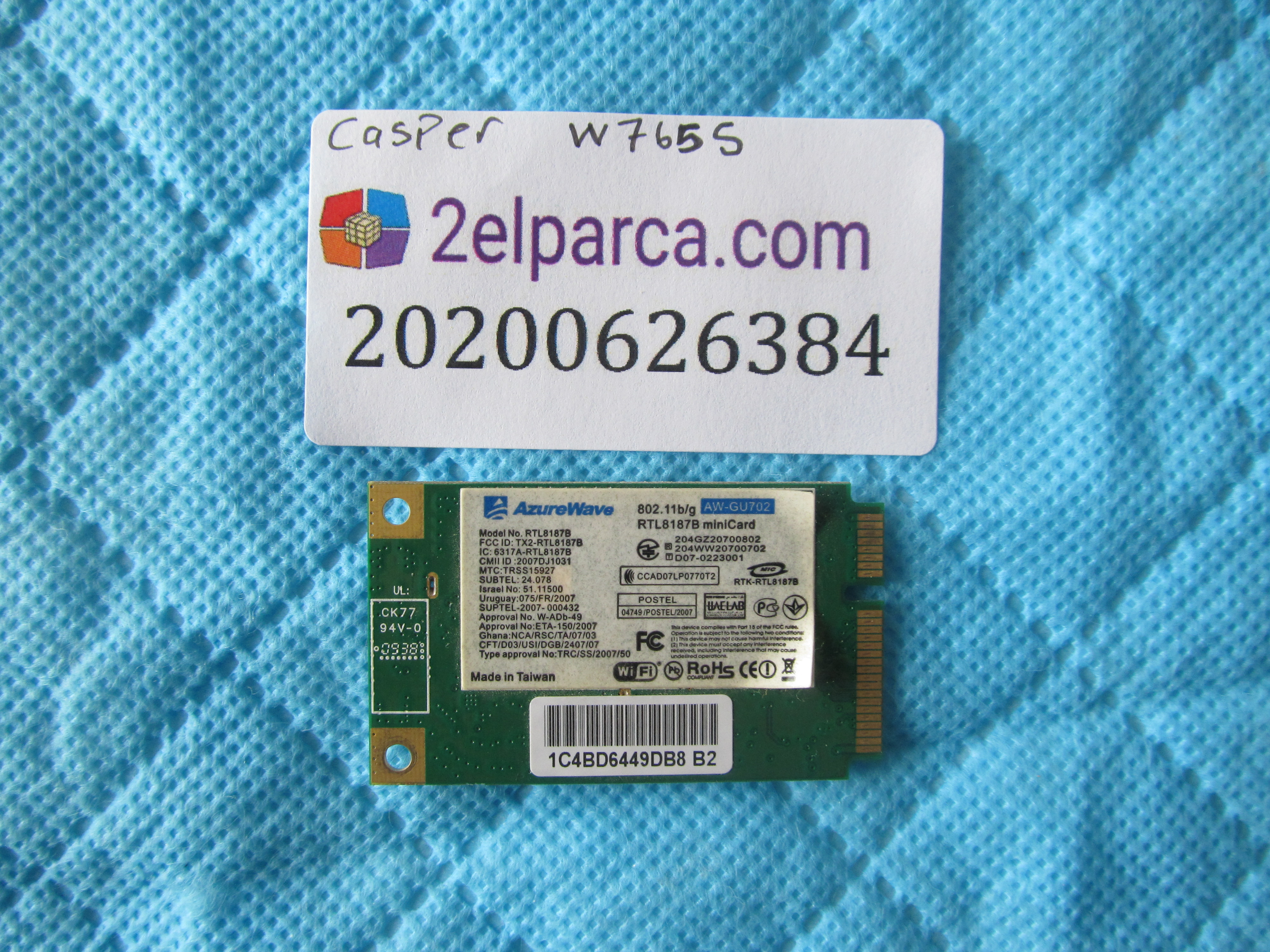 CASPER Casper w765s wifi karti küçük görsel 2