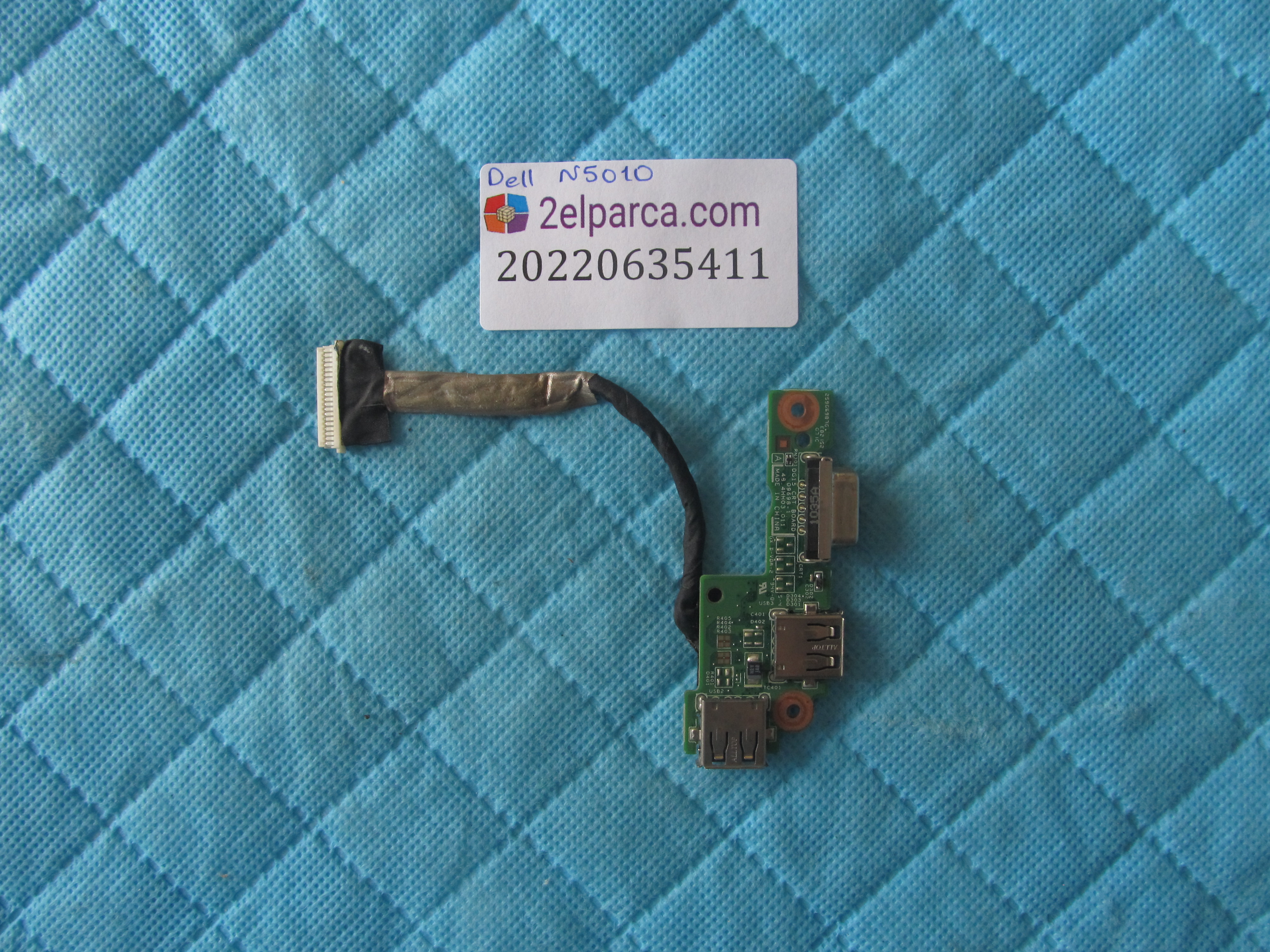 DELL Dell n5010 vga port usb kart orjinal ürün küçük görsel 2