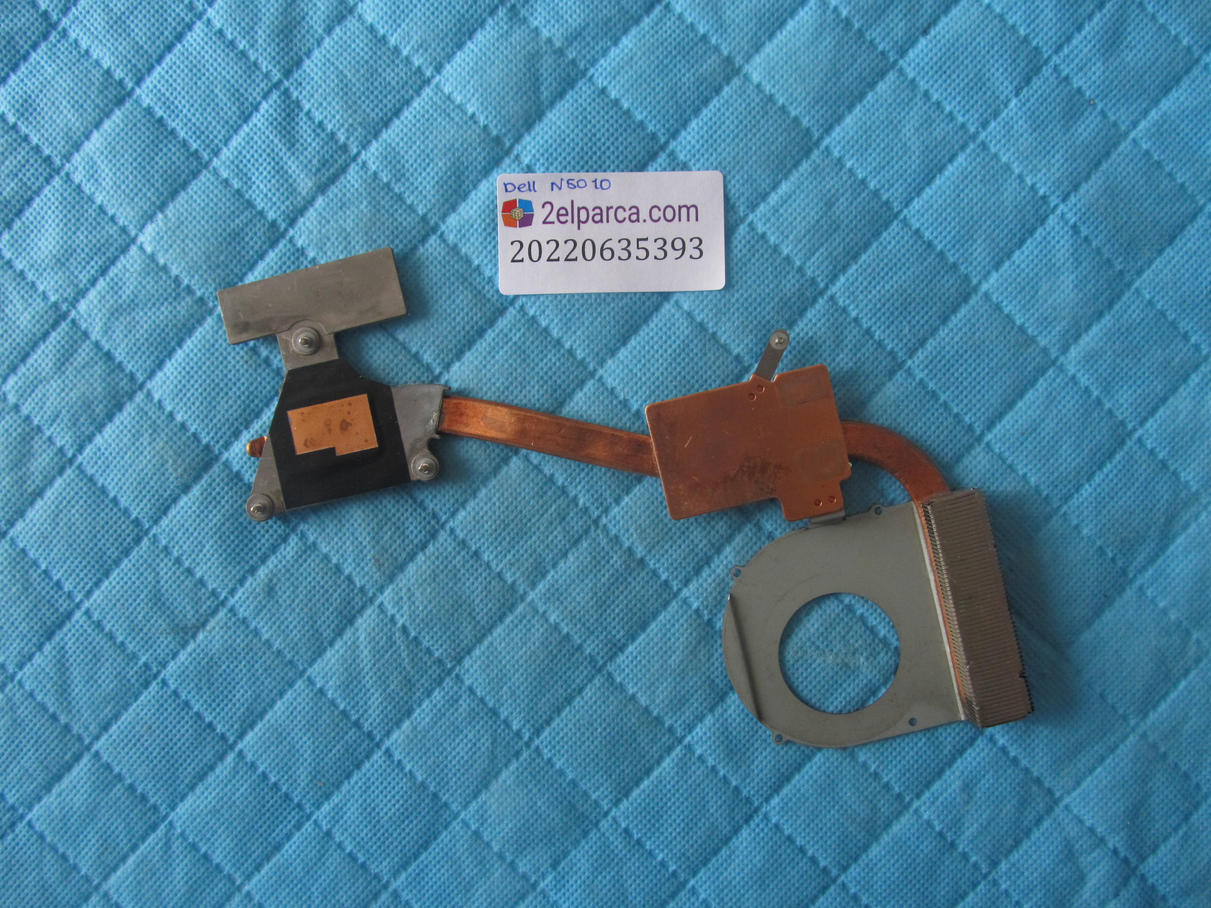 DELL Dell n5010 bakir soğutucu (heatsink) orjinal ürün küçük görsel 2