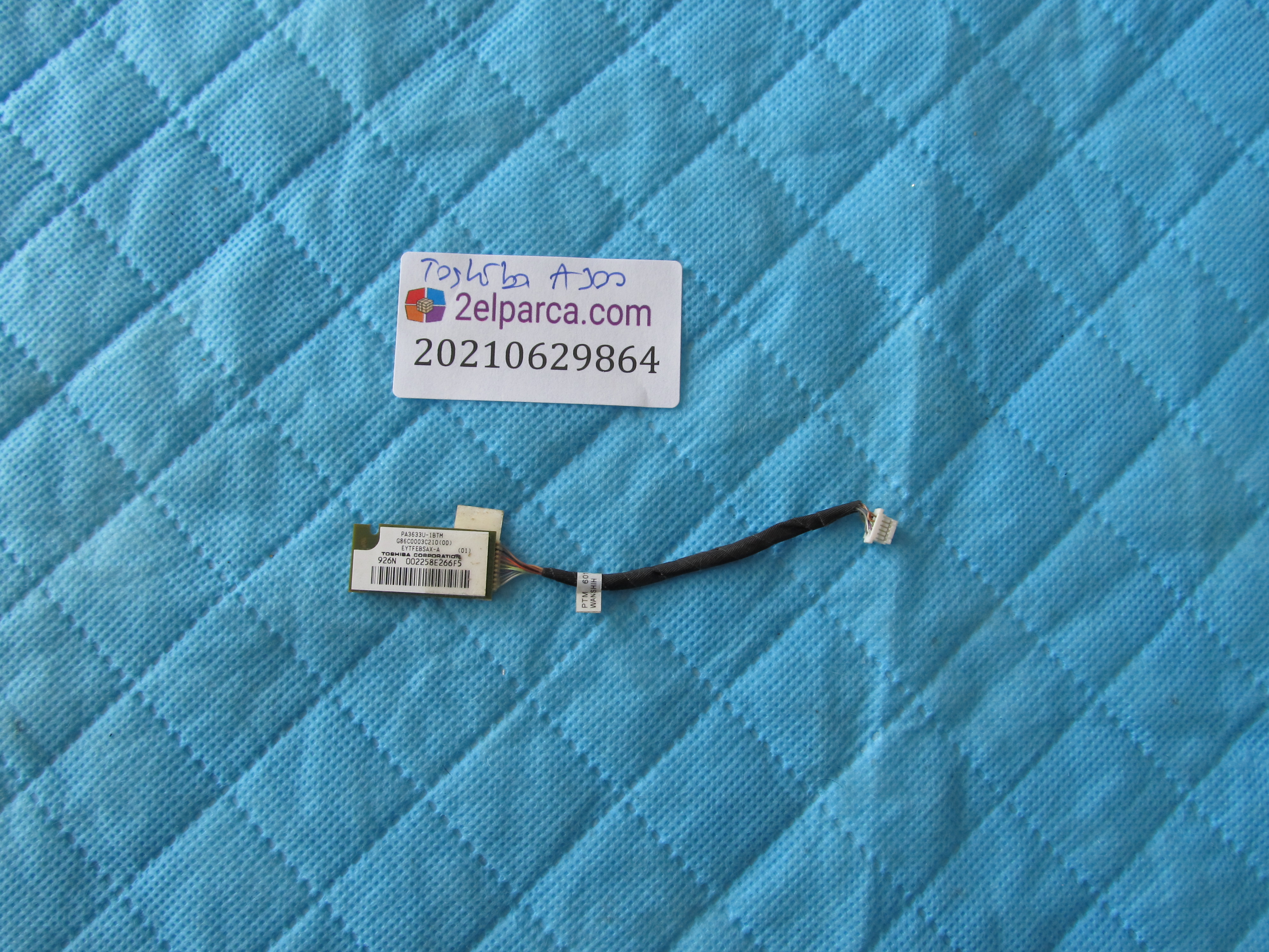 TOSHİBA Toshiba a300 bluetooth board ve kablo küçük görsel 2