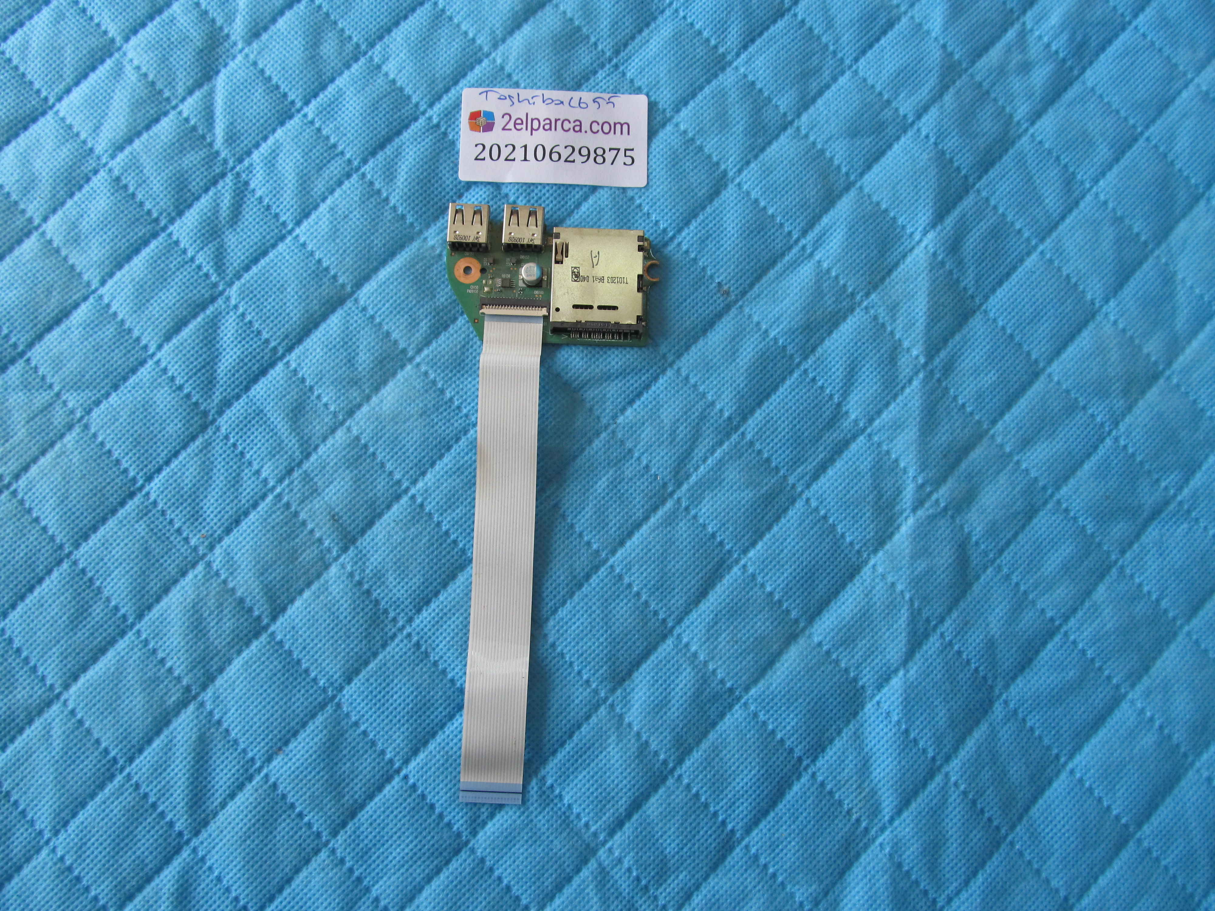 TOSHİBA Toshiba l655 usb board kart okuyucu flex küçük görsel 2