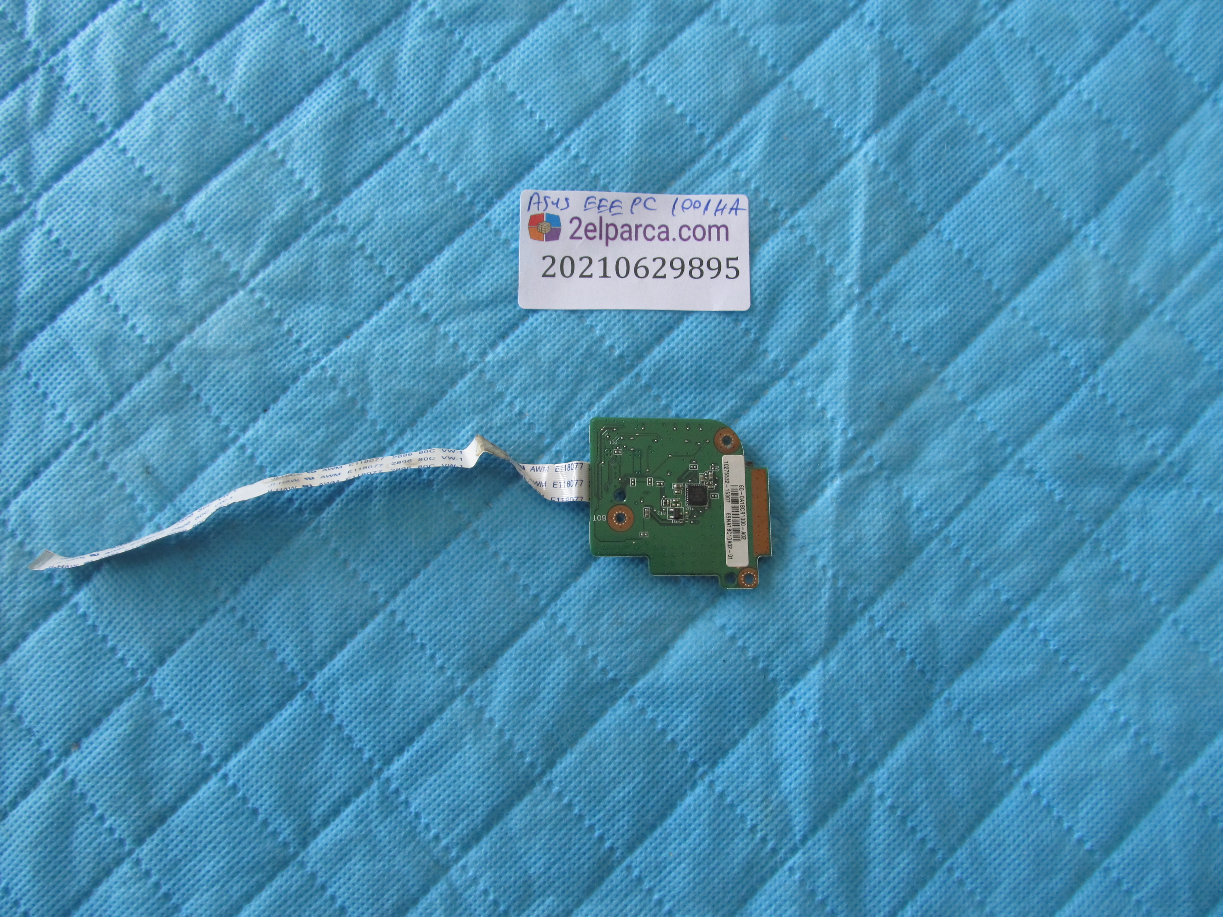 ASUS Asus eee pc 1001ha kart okuyucu board flex küçük görsel 2