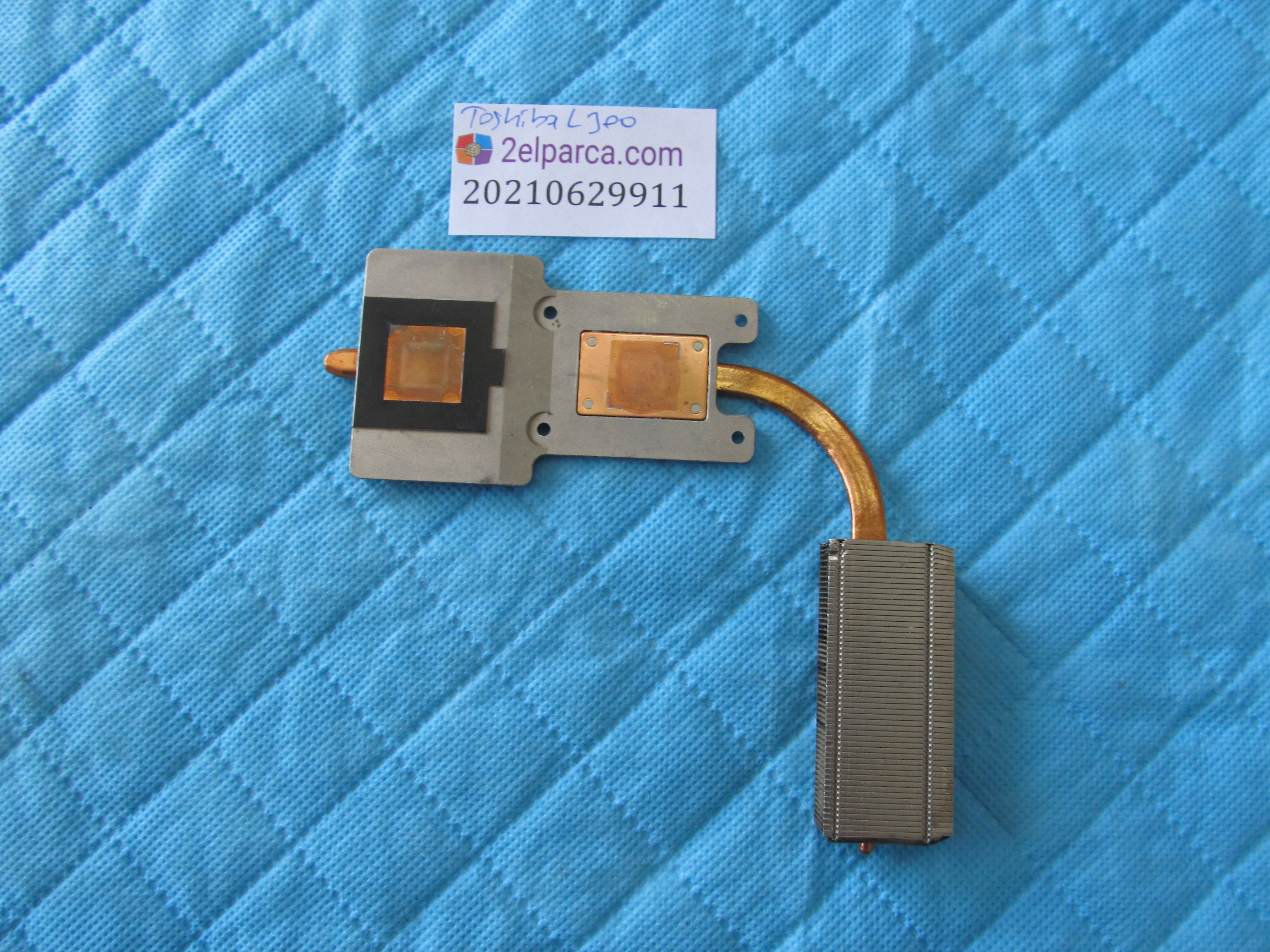 TOSHİBA Toshiba l300 bakir soğutucu (heatsink) küçük görsel 2