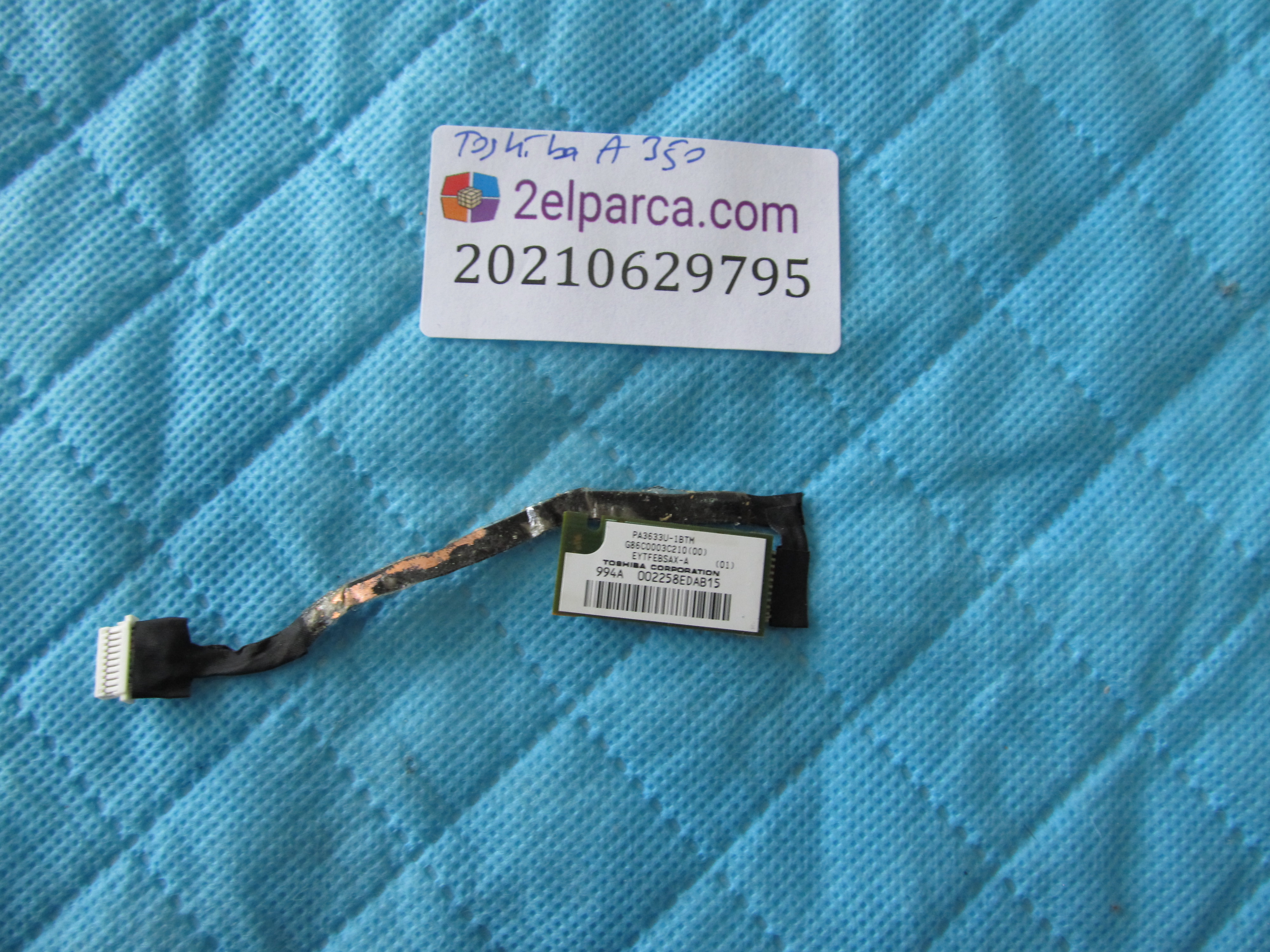 TOSHİBA Toshiba a350 bluetooth board kablo orjinal ürün küçük görsel 2