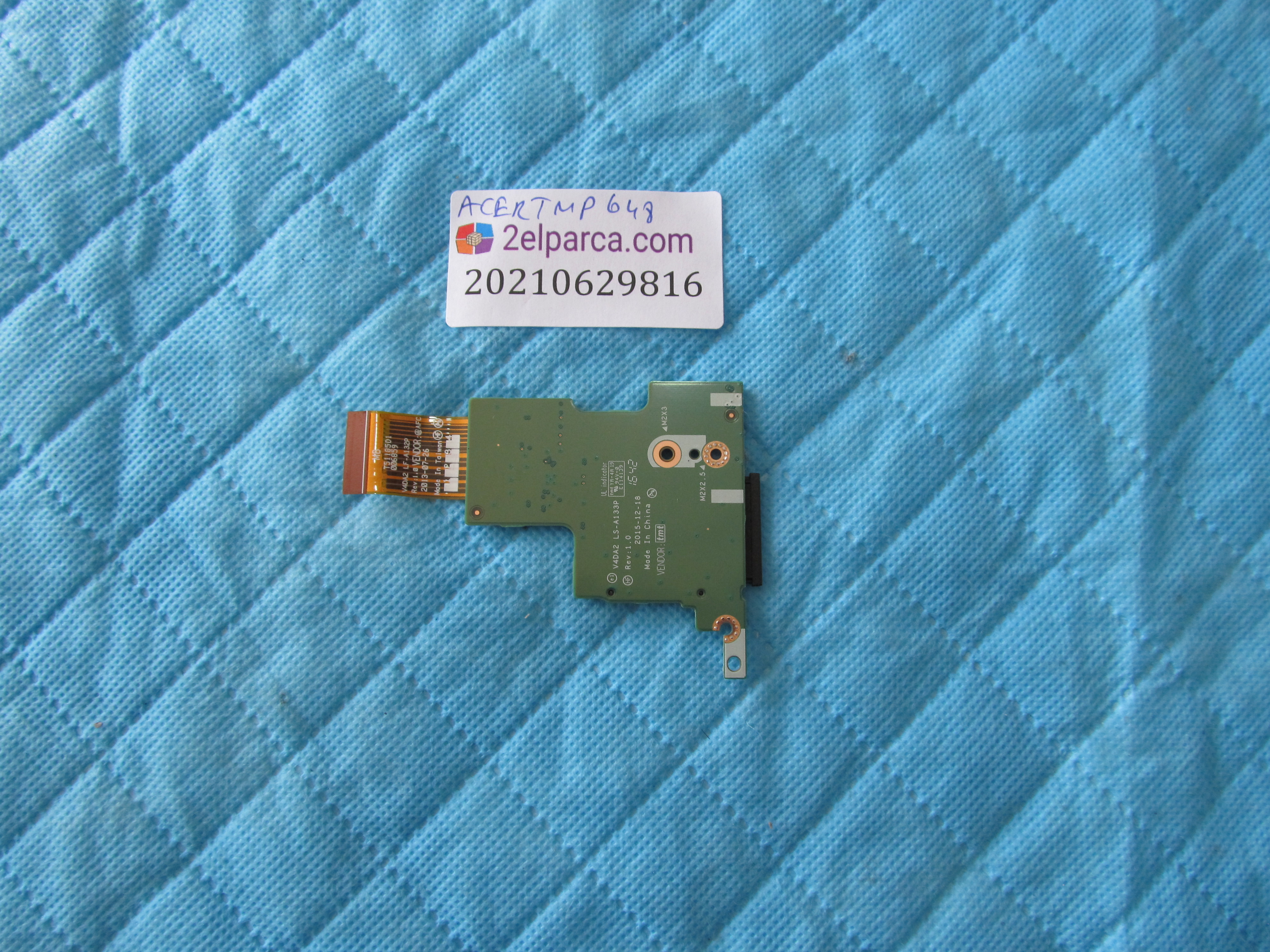 ACER Acer tmp648 kart okuyucu board flex orjinal ürün küçük görsel 2