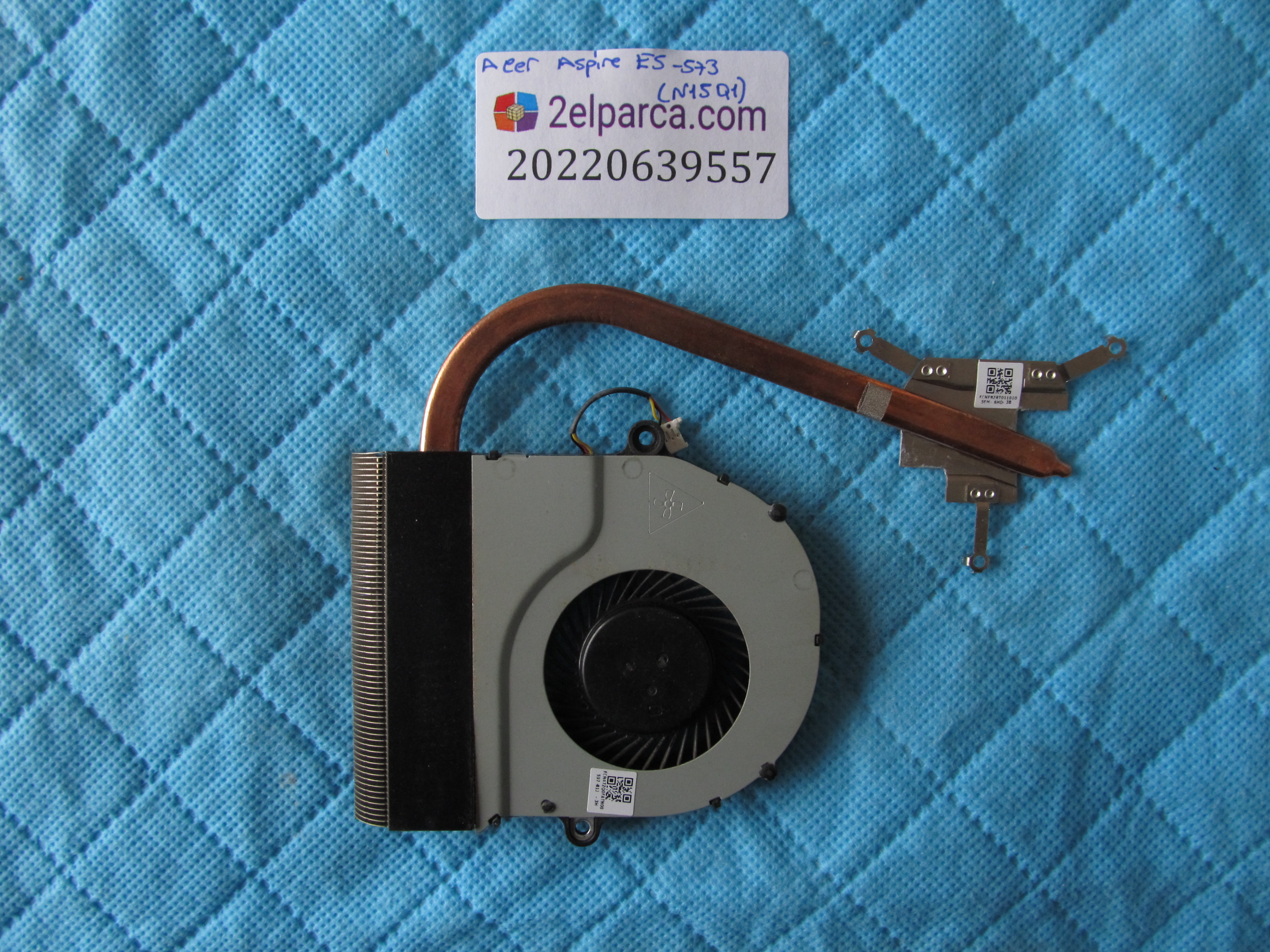 ACER Acer e5-573g fan soğutucu bakir heatsink orjinal ürün küçük görsel 2