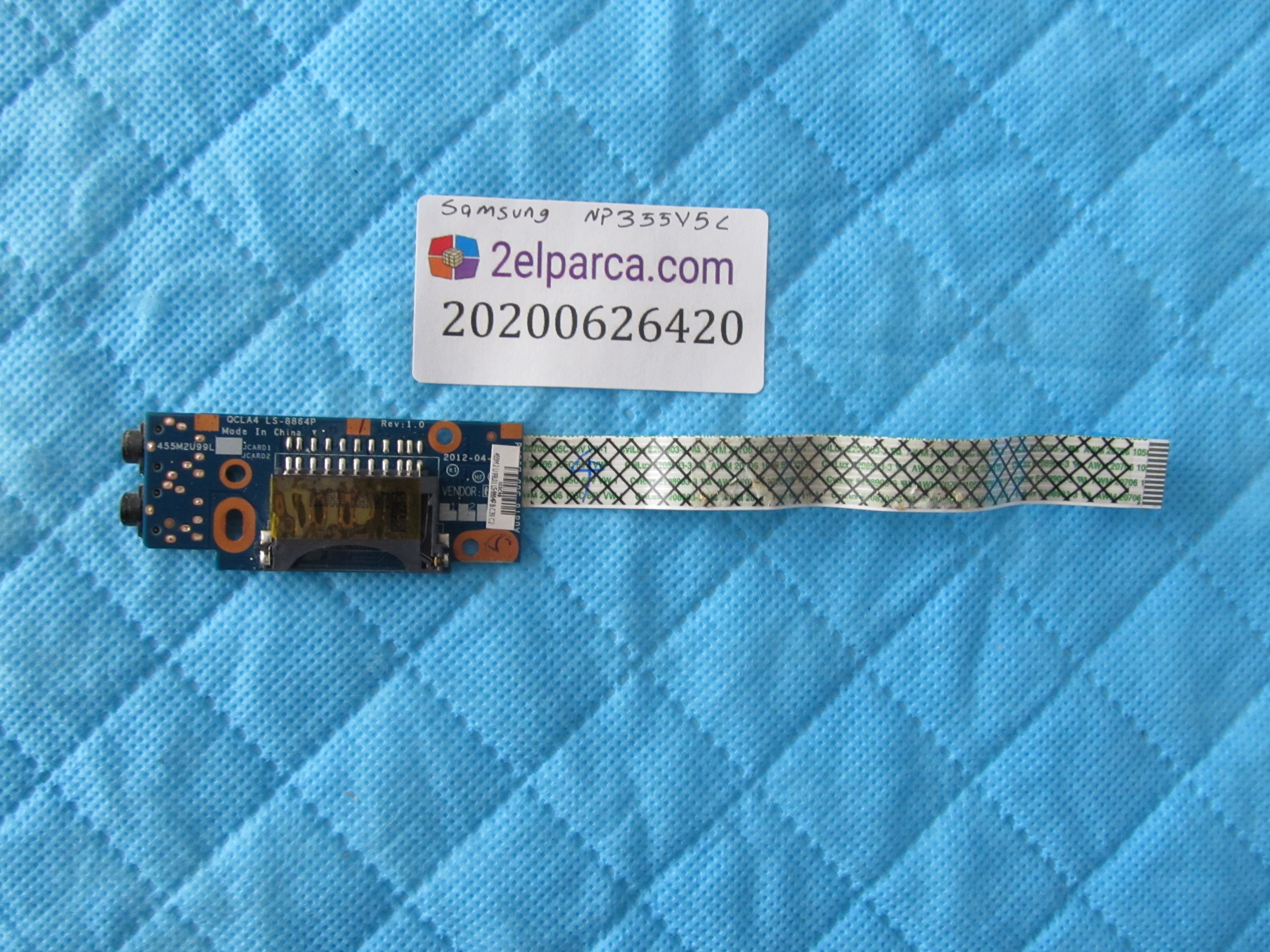 SAMSUNG Samsung np350v5c ses karti flex orjinal ürün küçük görsel 2
