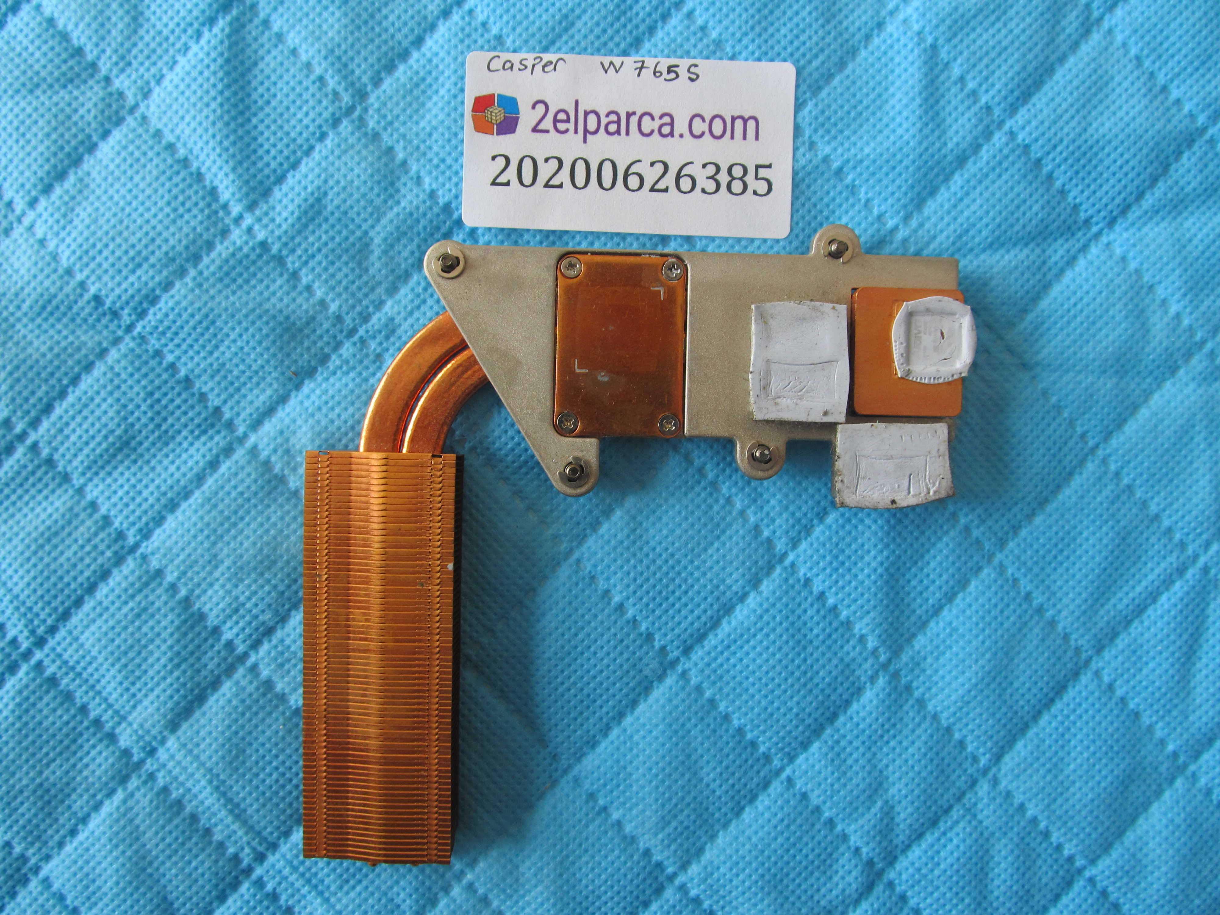 CASPER Casper w765s soğutucu bakir (heatsink) orjinal ürün küçük görsel 2