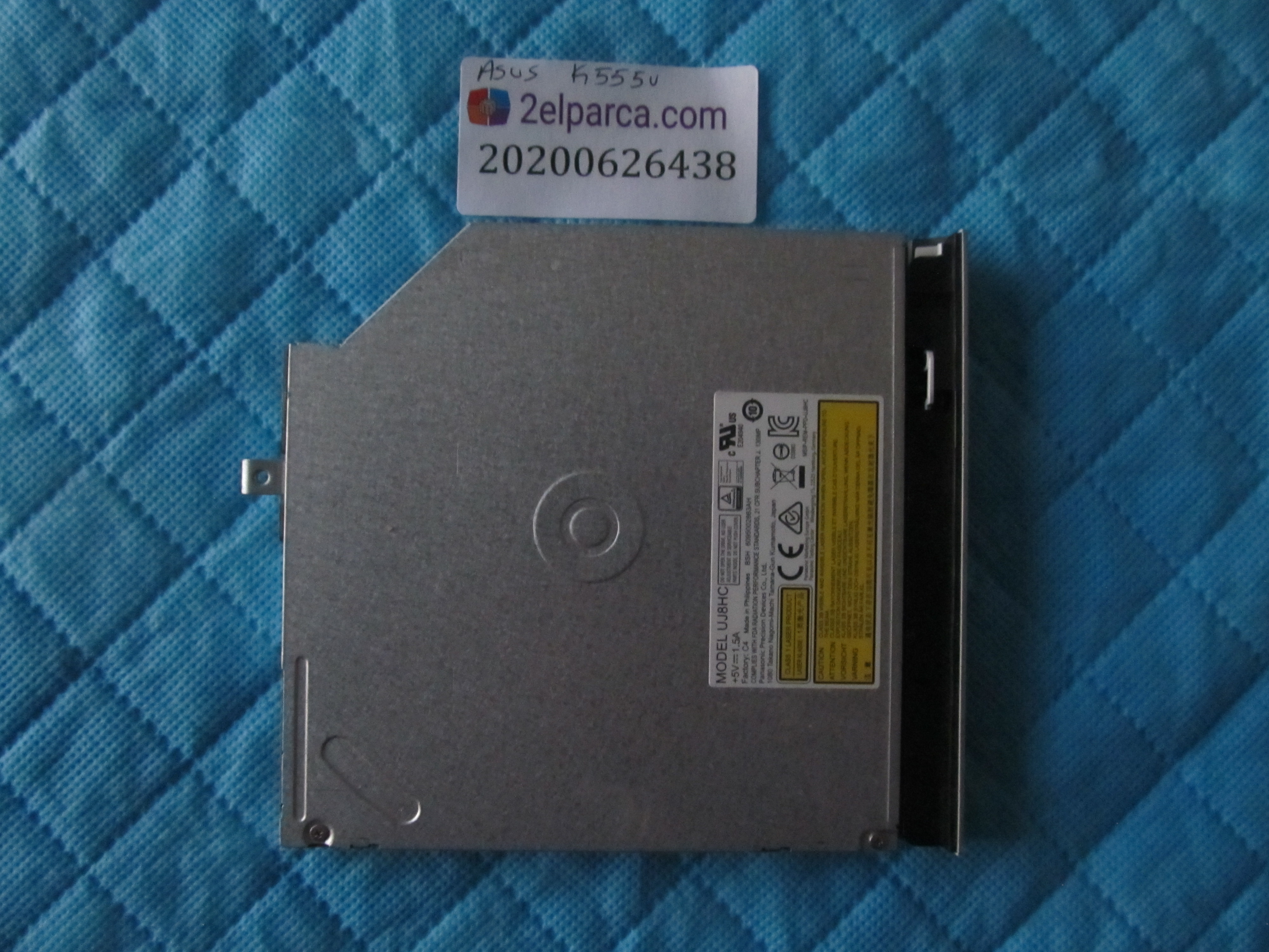 ASUS Asus k555u dvd sürücü küçük görsel 2