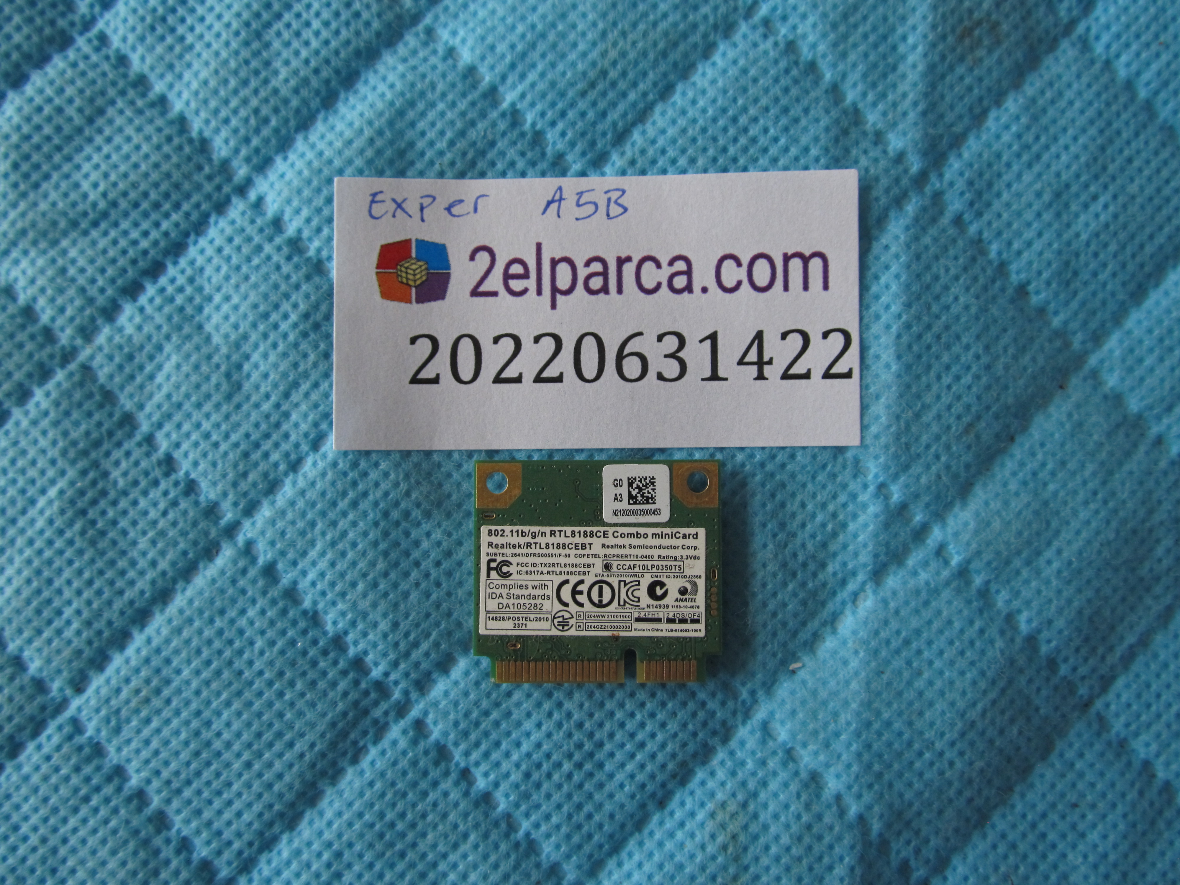 EXPER Exper a5b wifi karti orjinal ürün küçük görsel 2