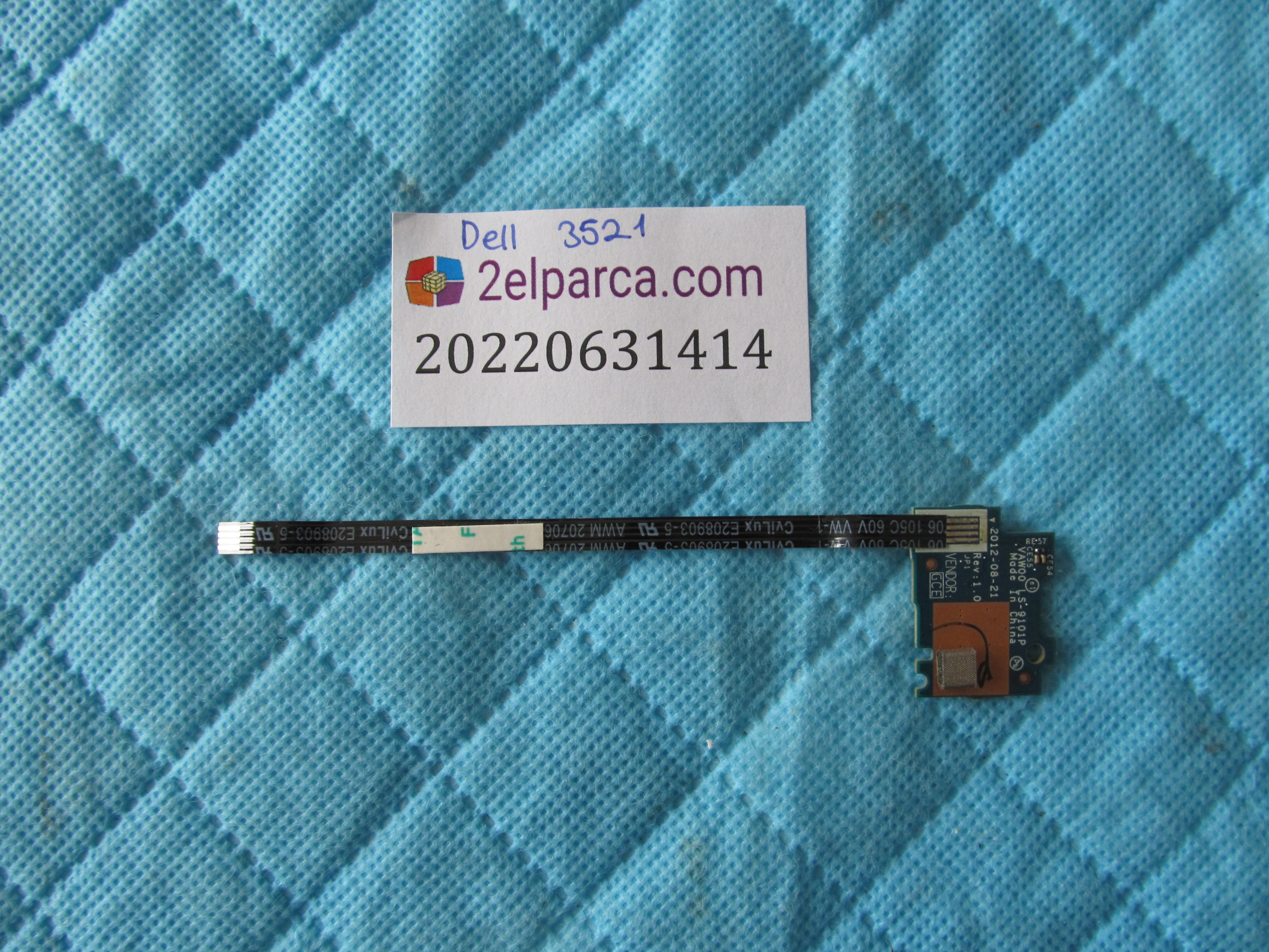 DELL Dell 3521 tetik karti flex orjinal ürün küçük görsel 2