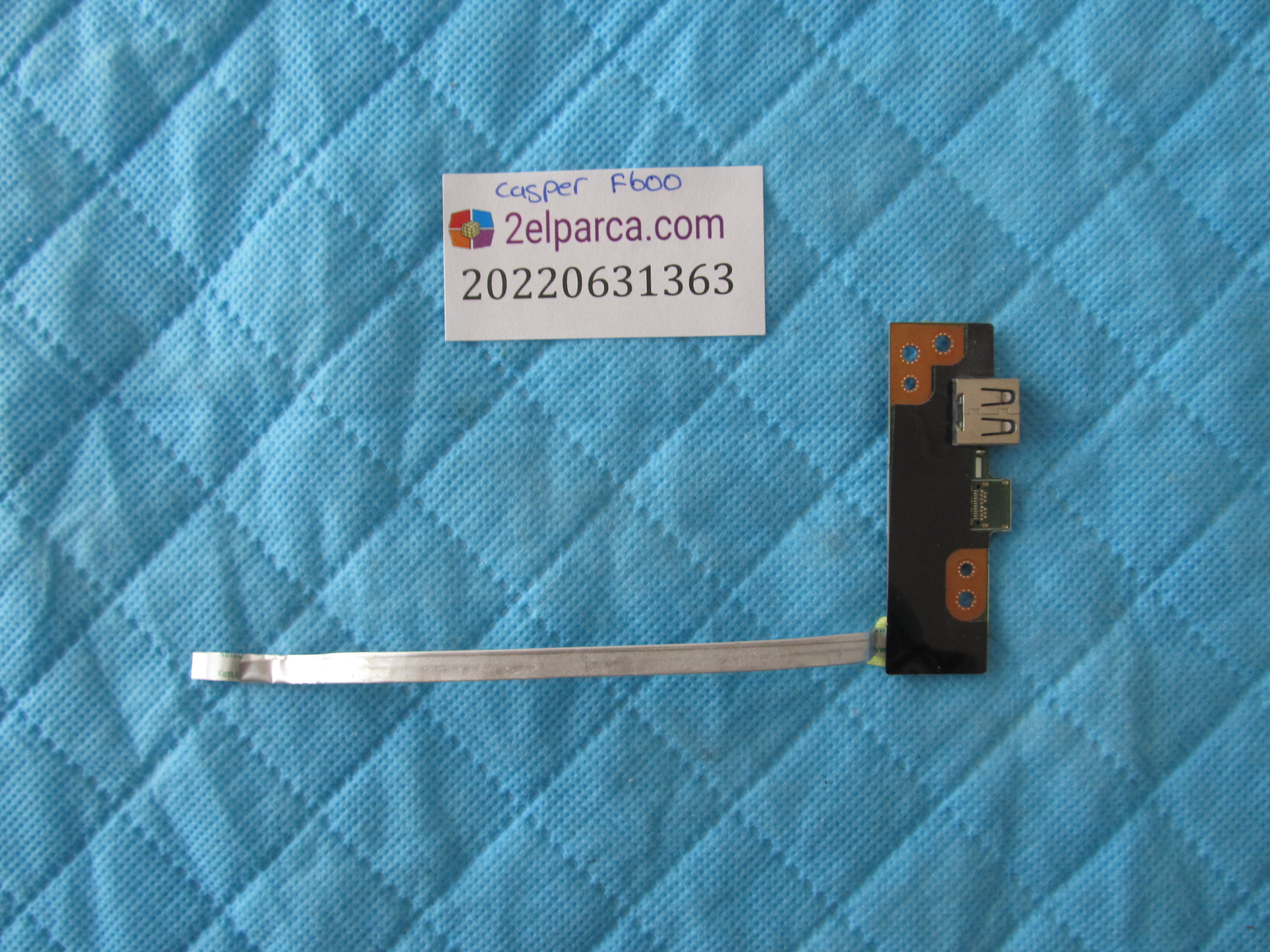 CASPER Casper f600 usb board flex orjinal ürün orjinal ürün küçük görsel 2