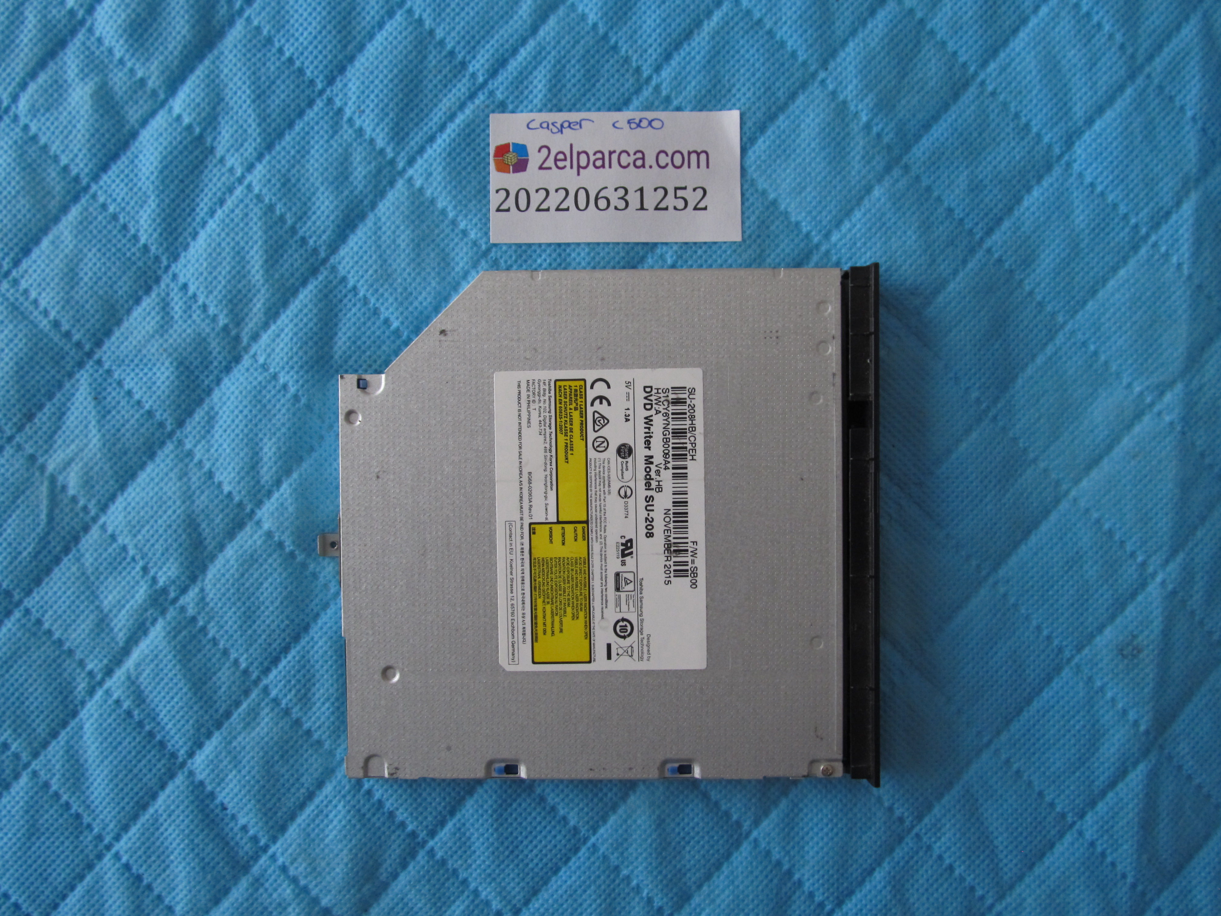 CASPER Casper c500 dvd küçük görsel 2