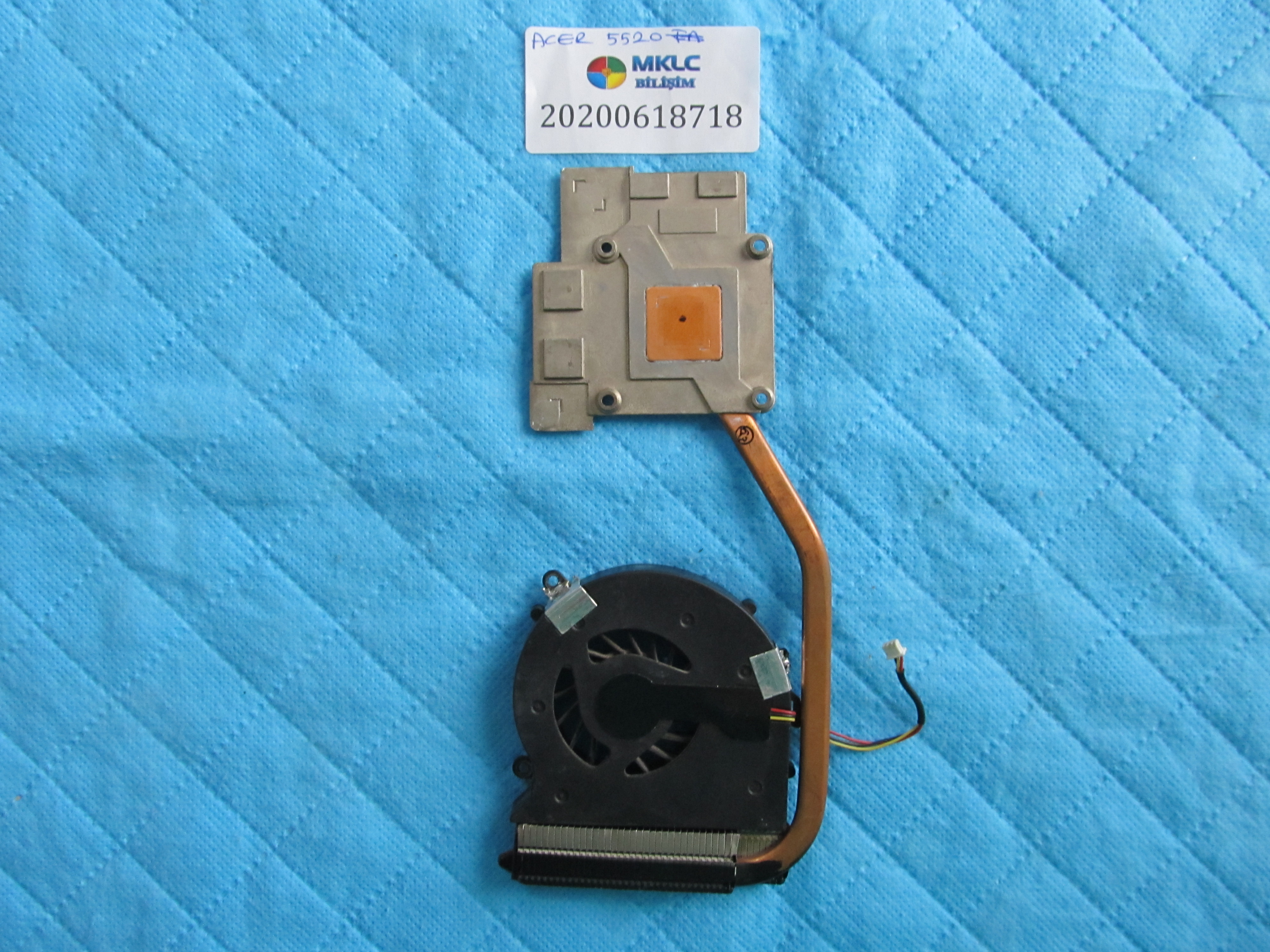 ACER Acer 5520 fan bakir soğutucu (heatsink) küçük görsel 2
