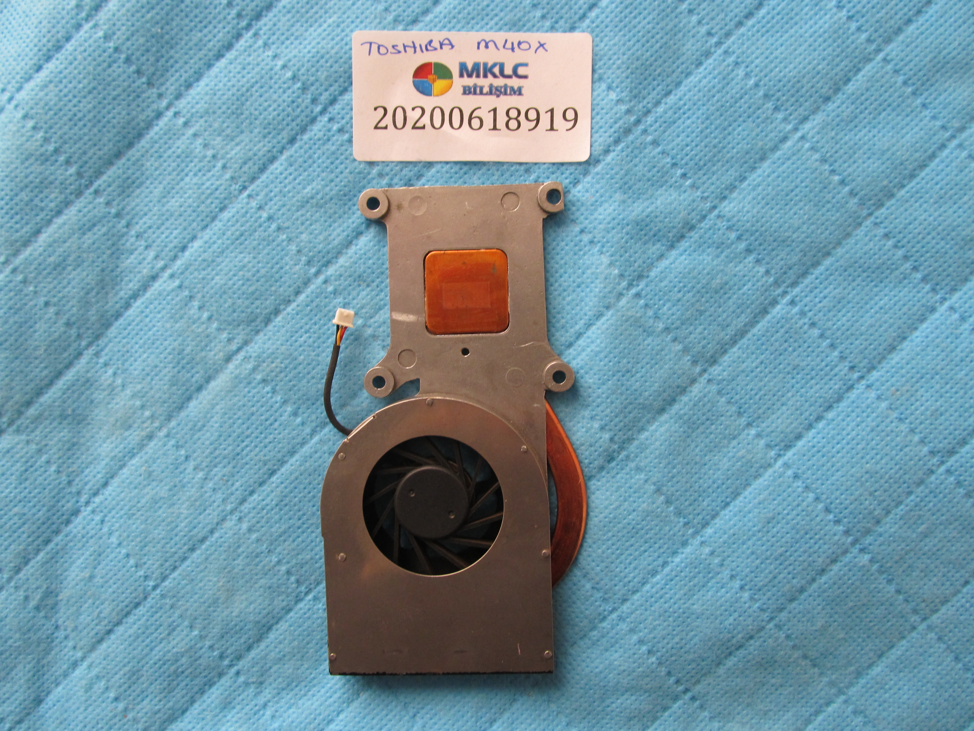 TOSHİBA Toshiba m40x fan bakir soğutucu (heatsink) küçük görsel 2