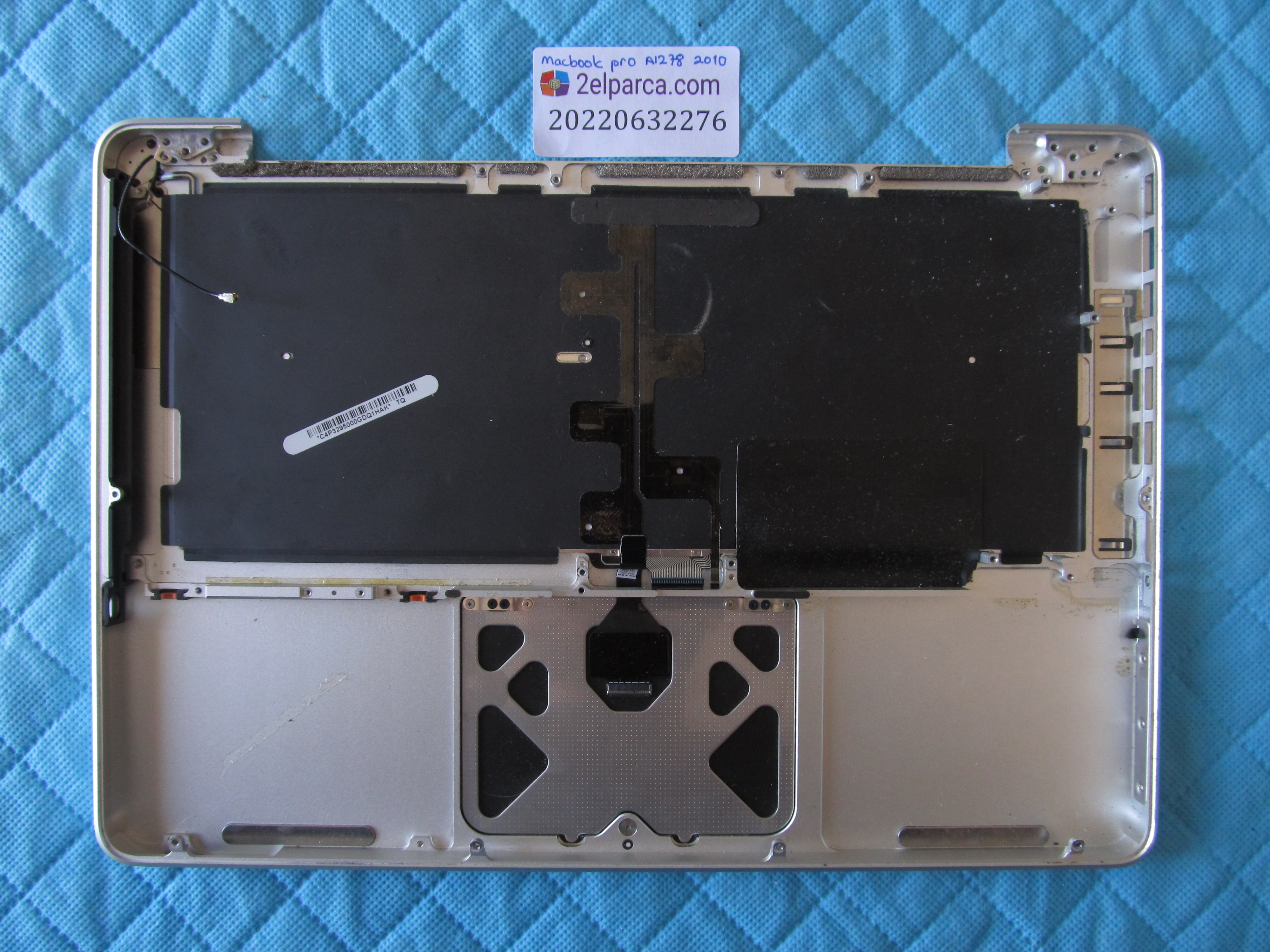 APPLE Apple macbook air a1237 2007 klavye kasa klavye dahil orjinal ürün küçük görsel 2