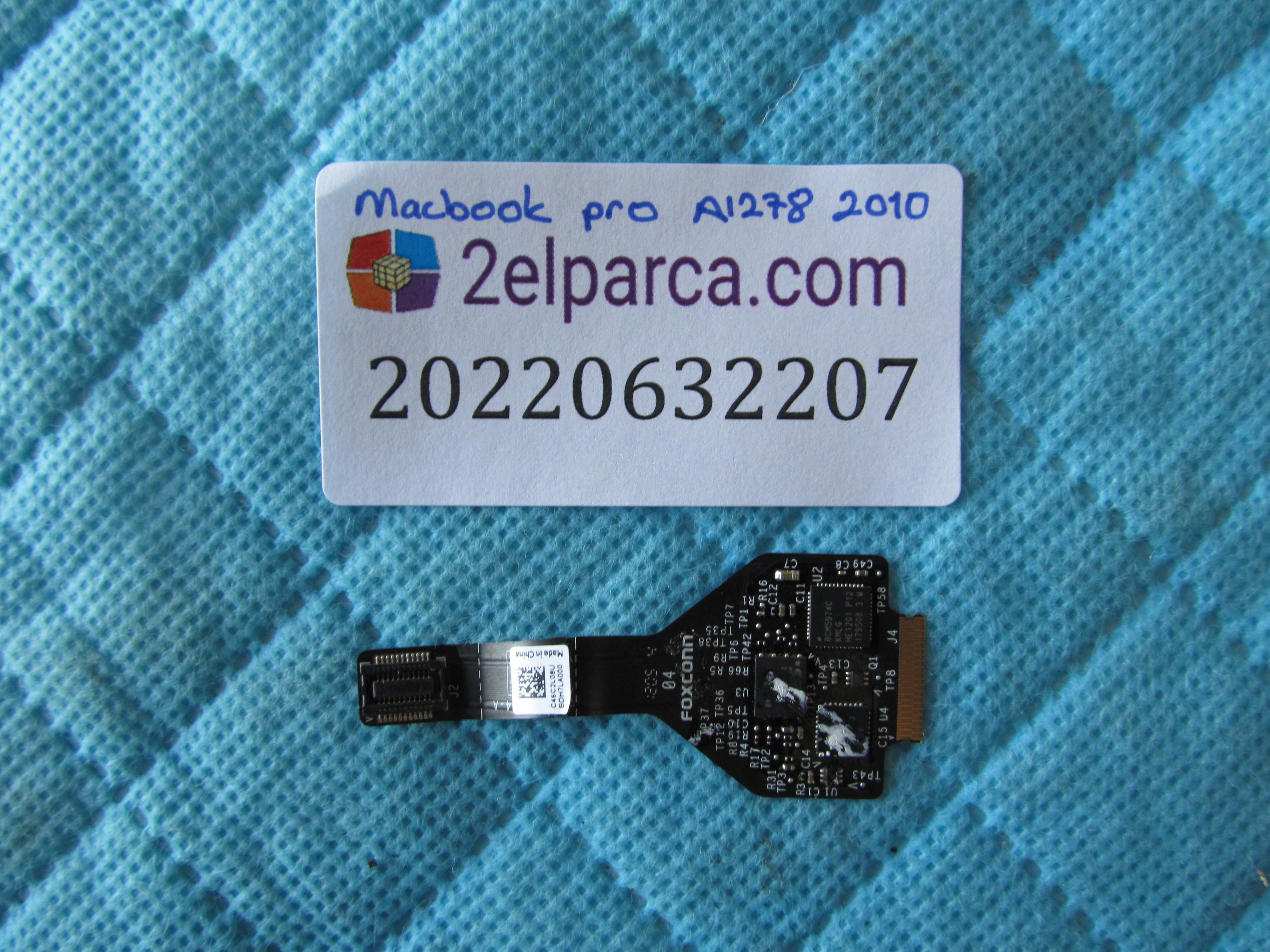 ACER Apple macbook pro a1278 2010 touchpad flex kablo orjinal ürün küçük görsel 2