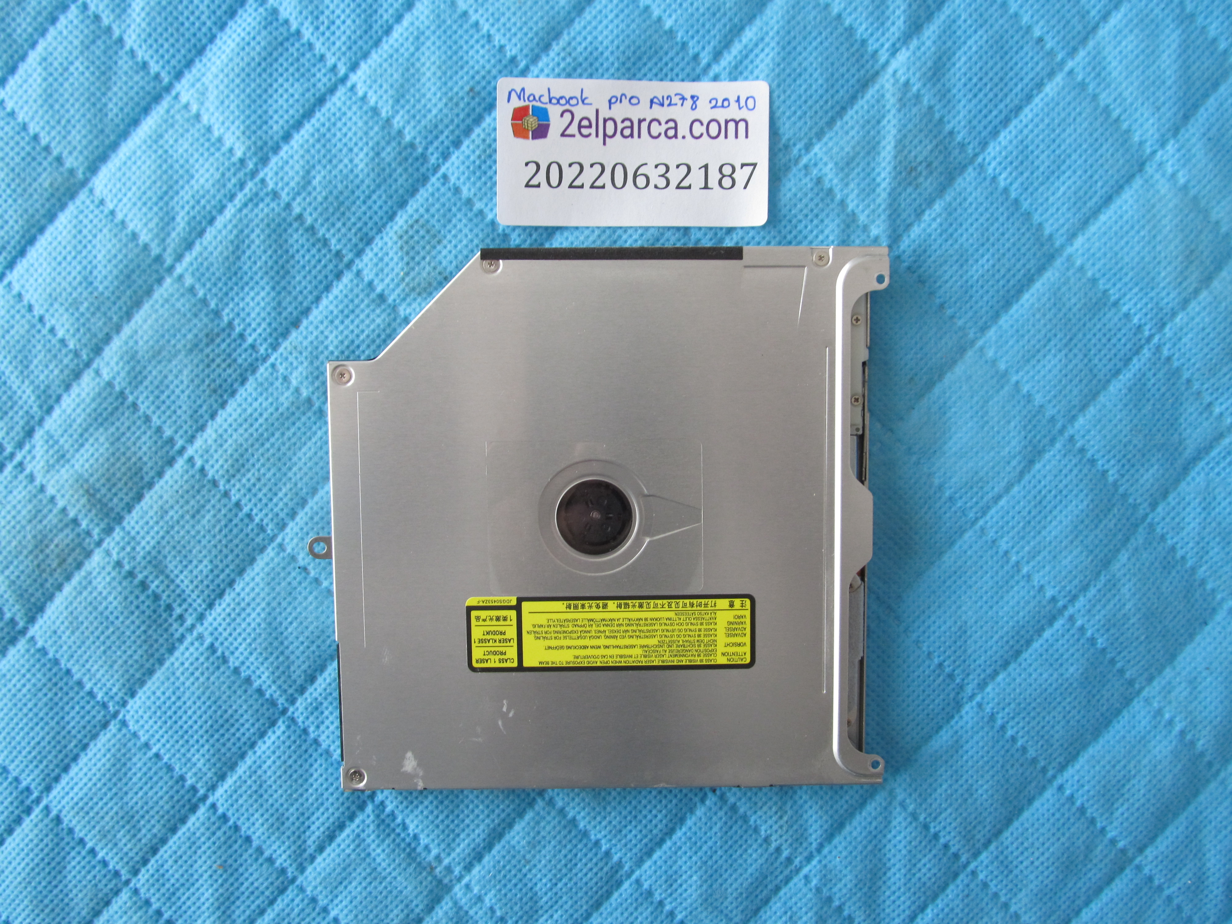 APPLE Apple macbook pro a1278 2010 dvd yazici orjinal ürün küçük görsel 2