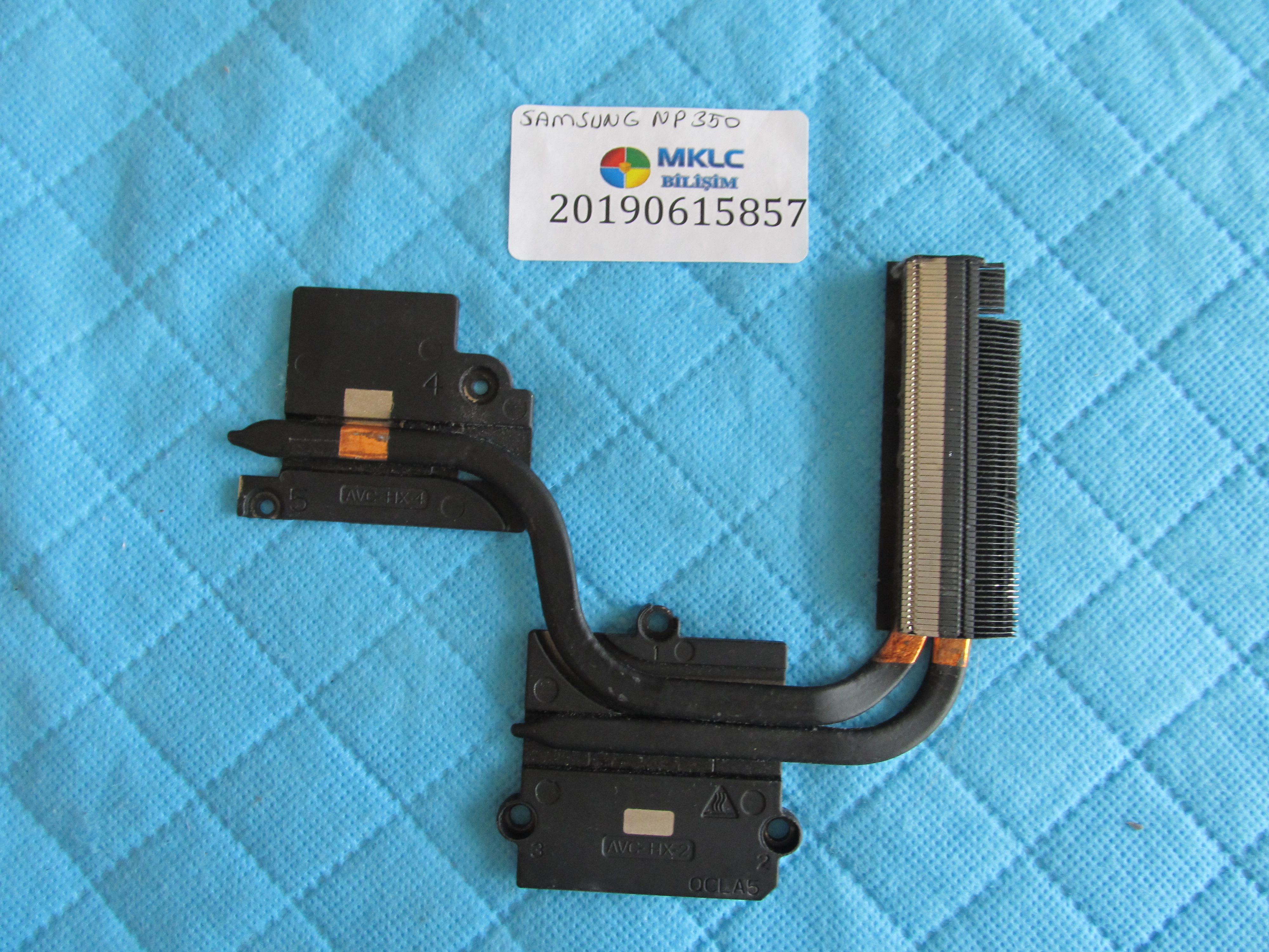 Samsung np350 soğutucu bakir (heatsink) orjinal ürün