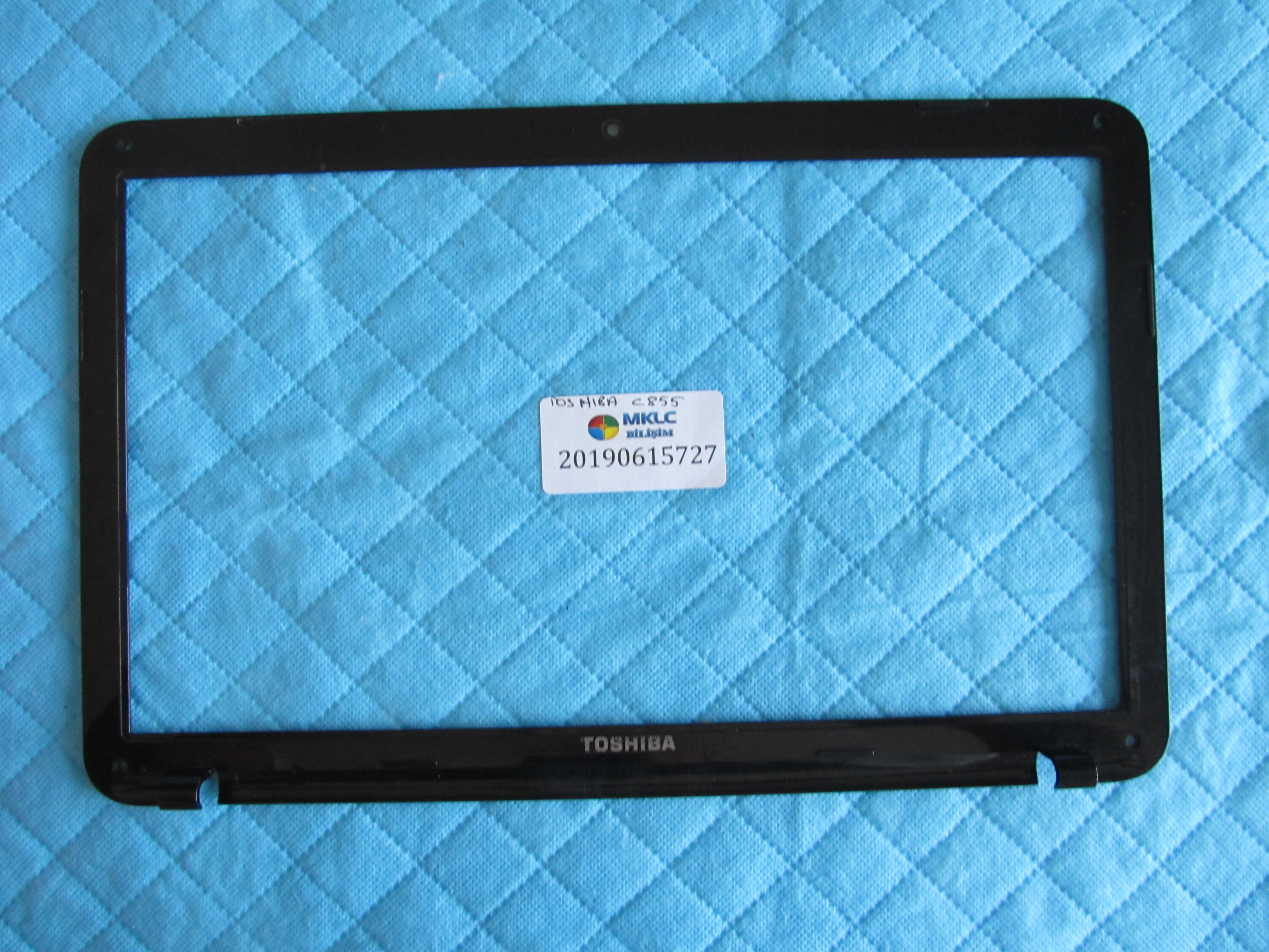 Toshiba c855 ekran ön çerçeve lcd bezel orjinal ürün