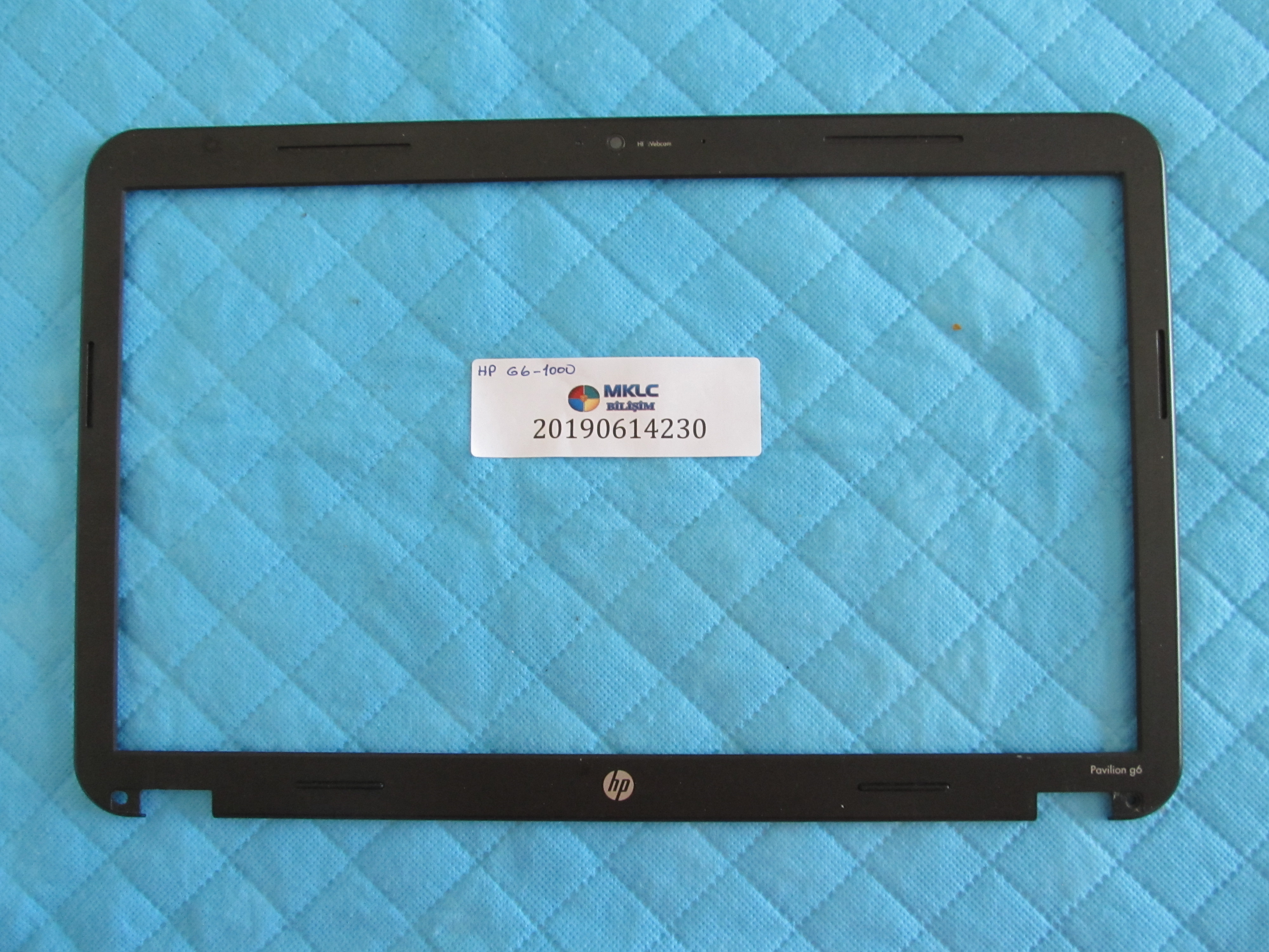 Hp g6-1000 ekran ön çerçeve lcd bezel orjinal ürün