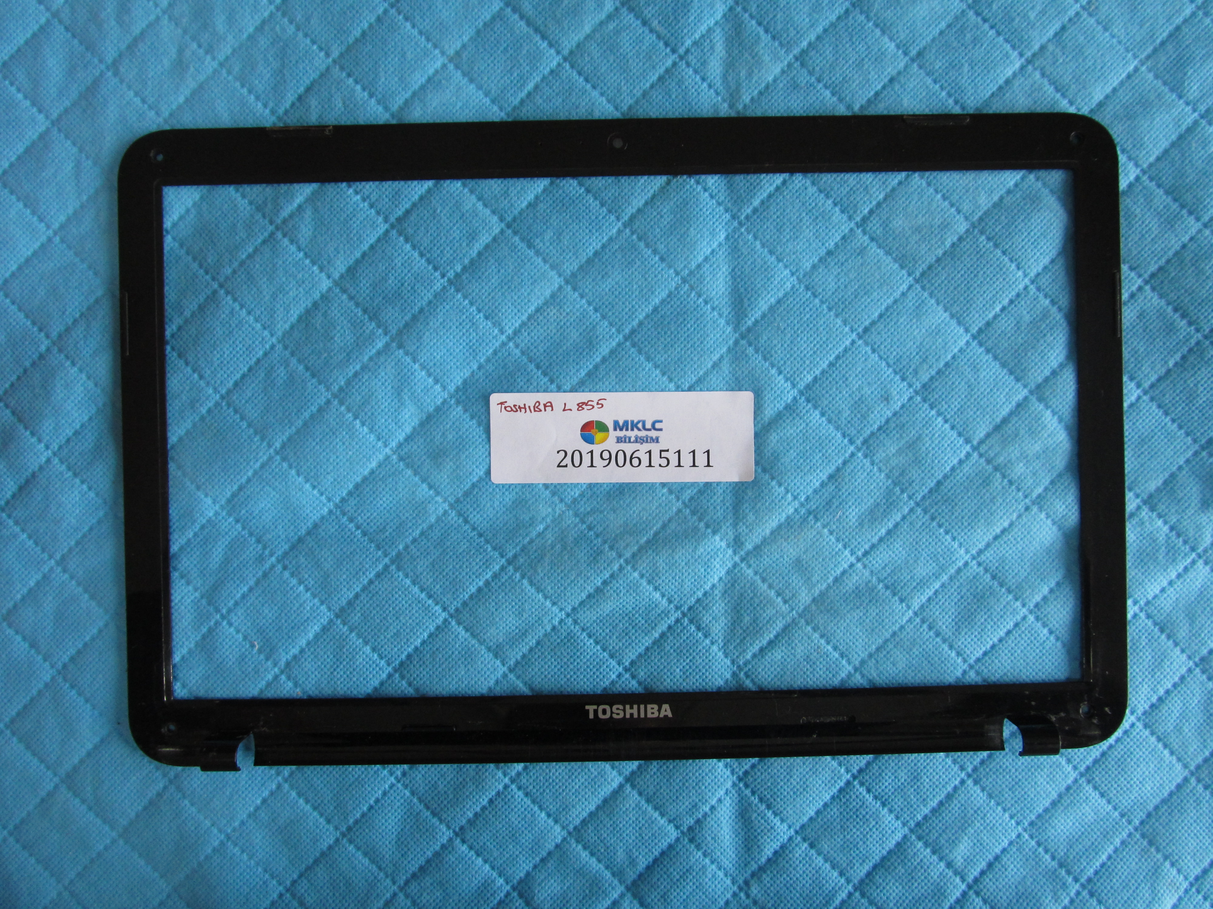 Toshiba l855 ekran ön çerçeve lcd bezel orjinal ürün