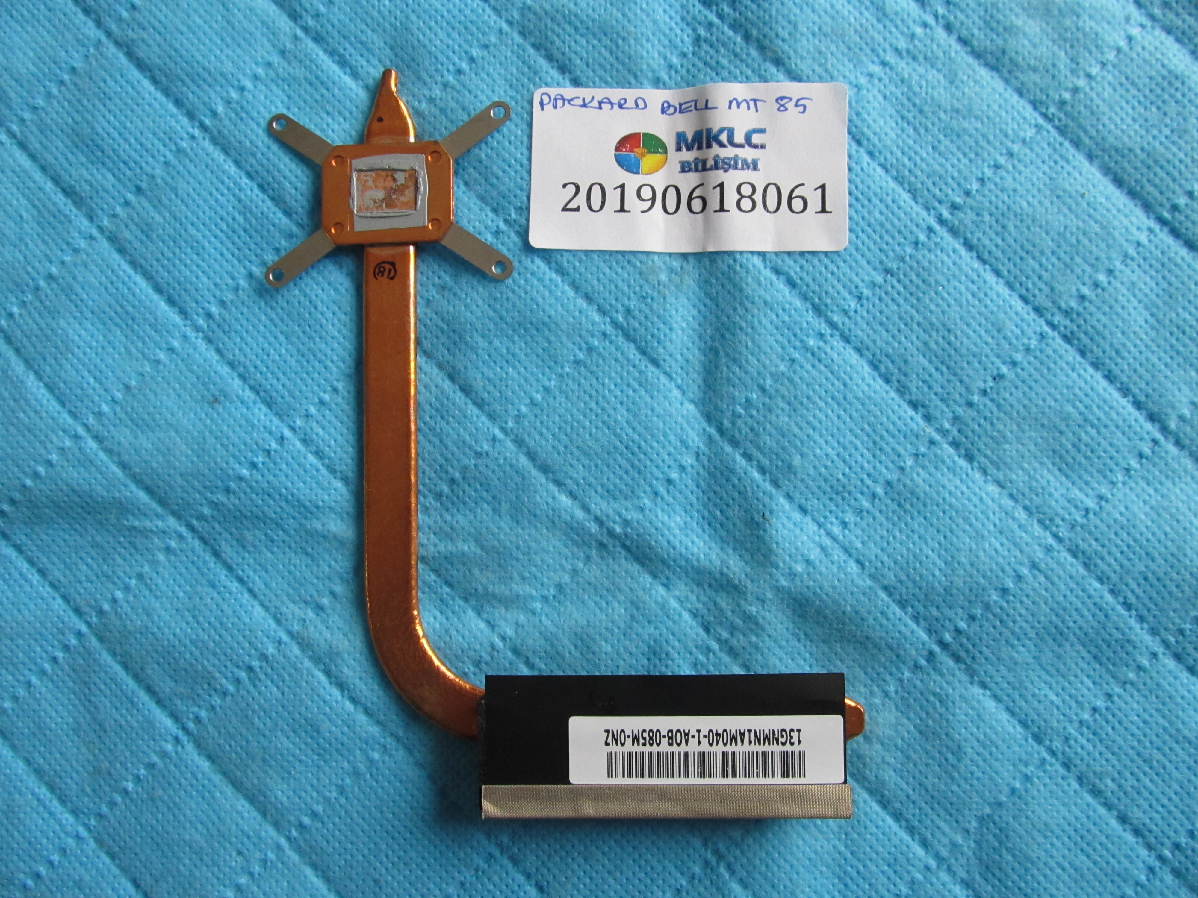 PACKARD BELL Packard bell mt85 soğutucu bakir (heatsink) orjinal ürün küçük görsel 2
