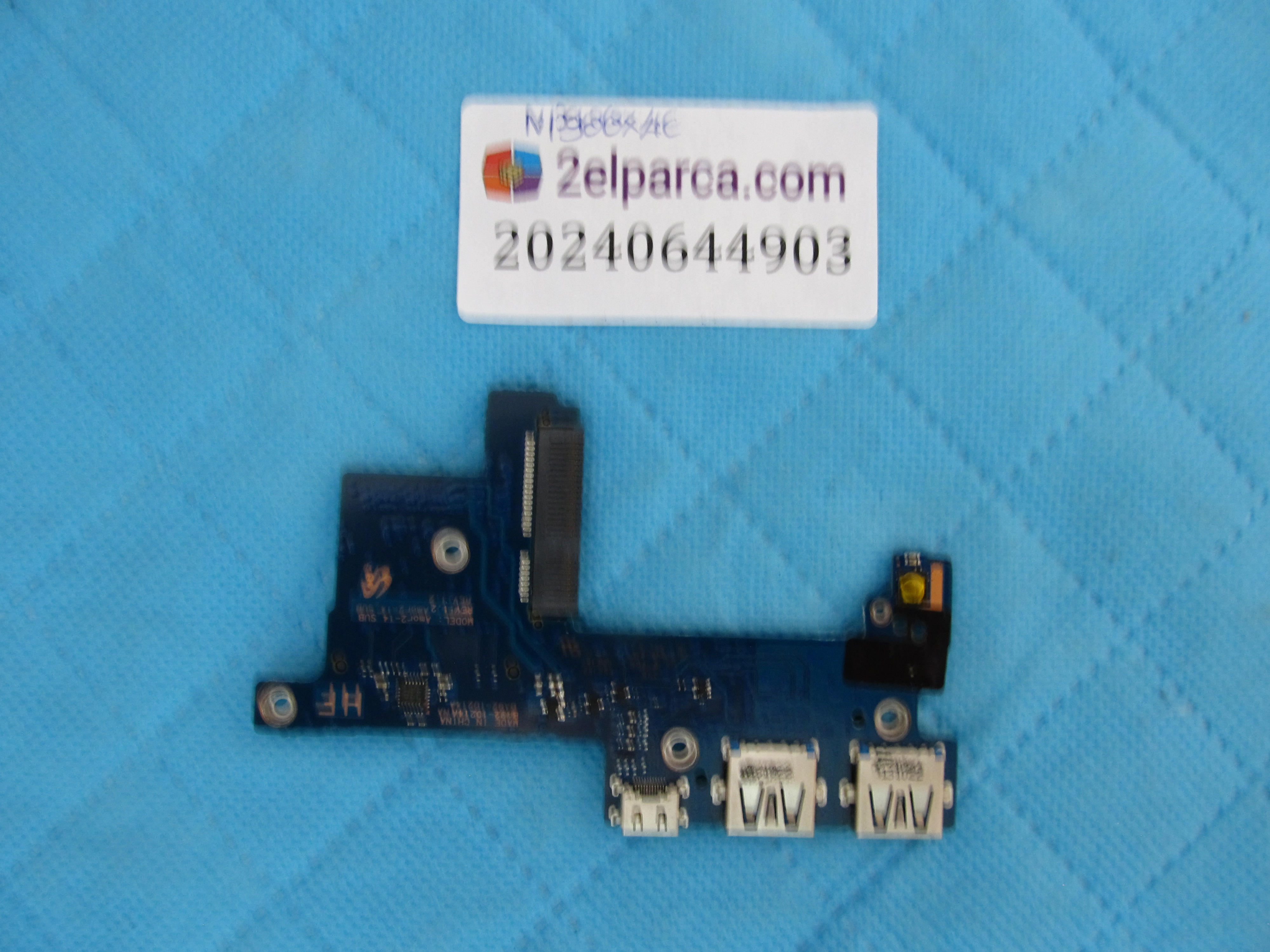 SAMSUNG Samsung np900xc4 usb kart tetik karti orjinal ürün küçük görsel 2
