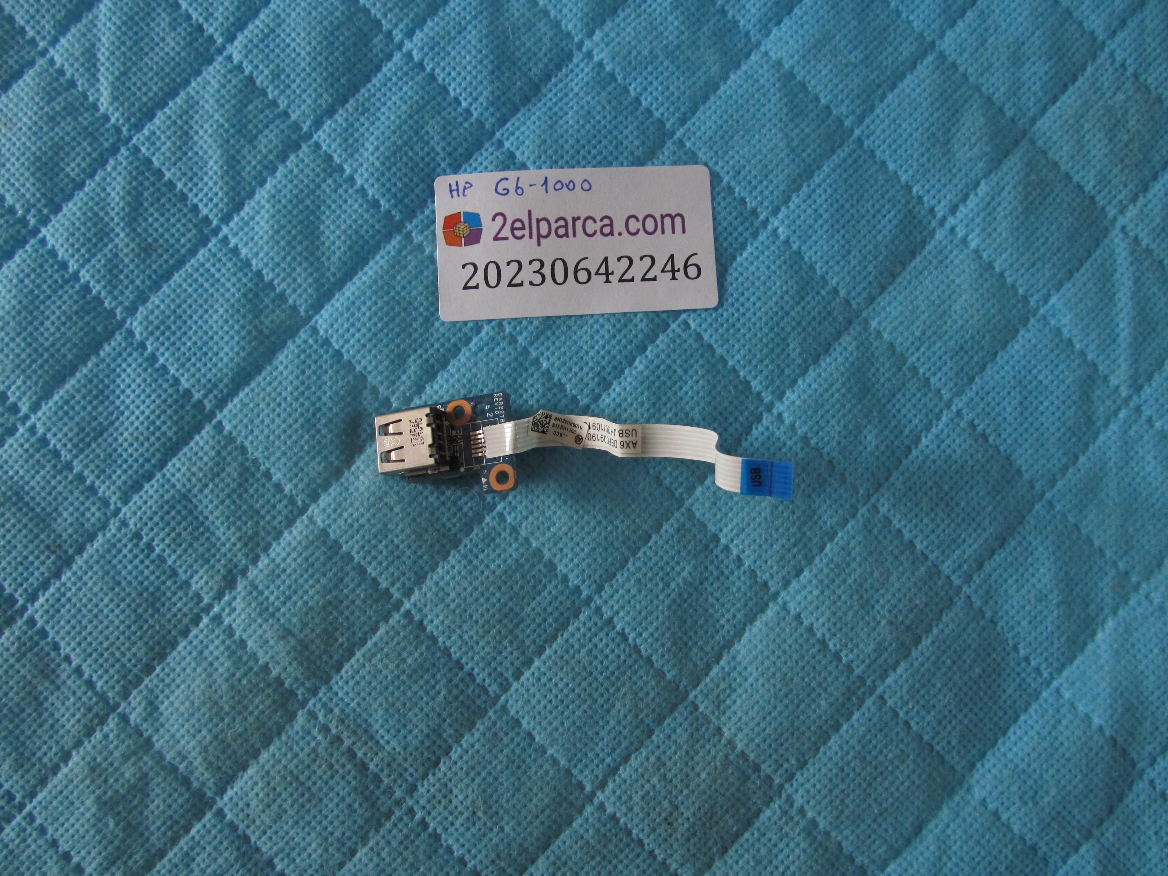 HP Hp g6-1000 usb port flex orjinal ürün küçük görsel 2