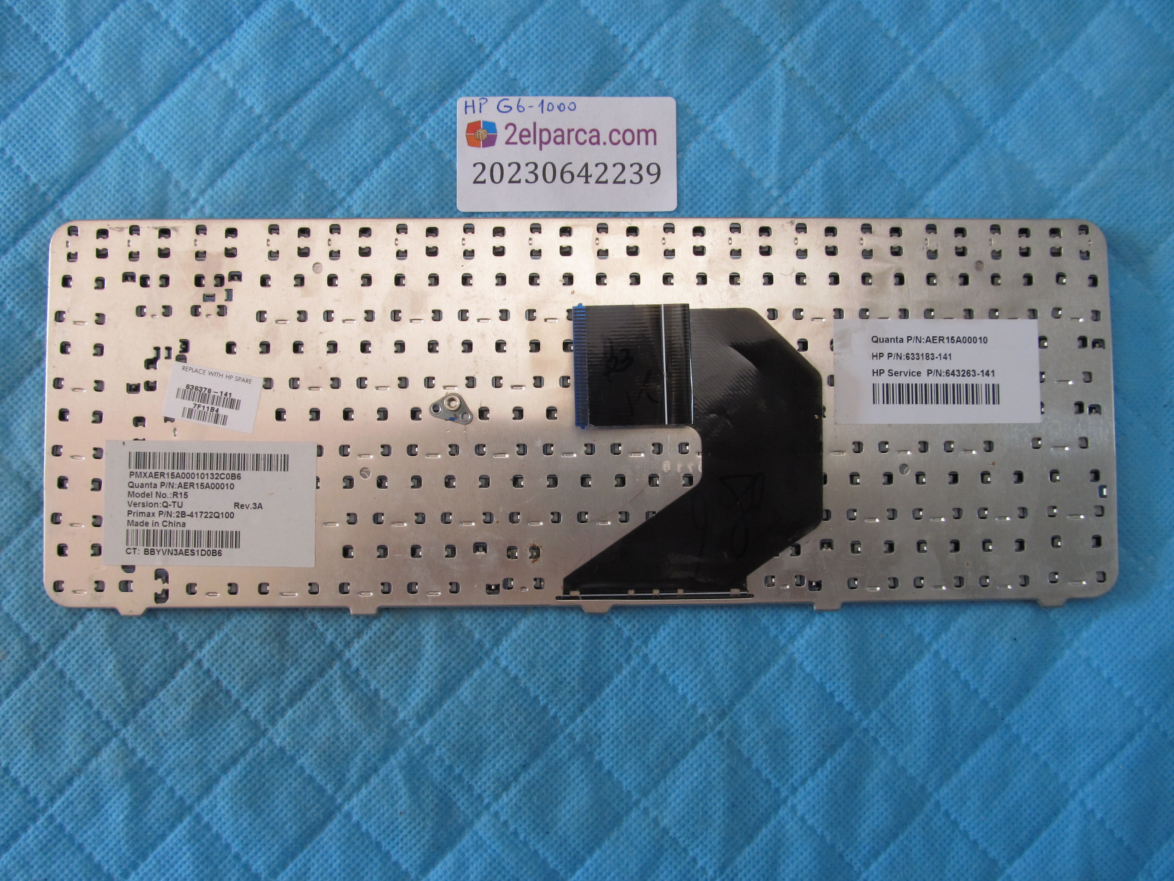 HP Hp g6-1000 klavye orjinal ürün küçük görsel 2