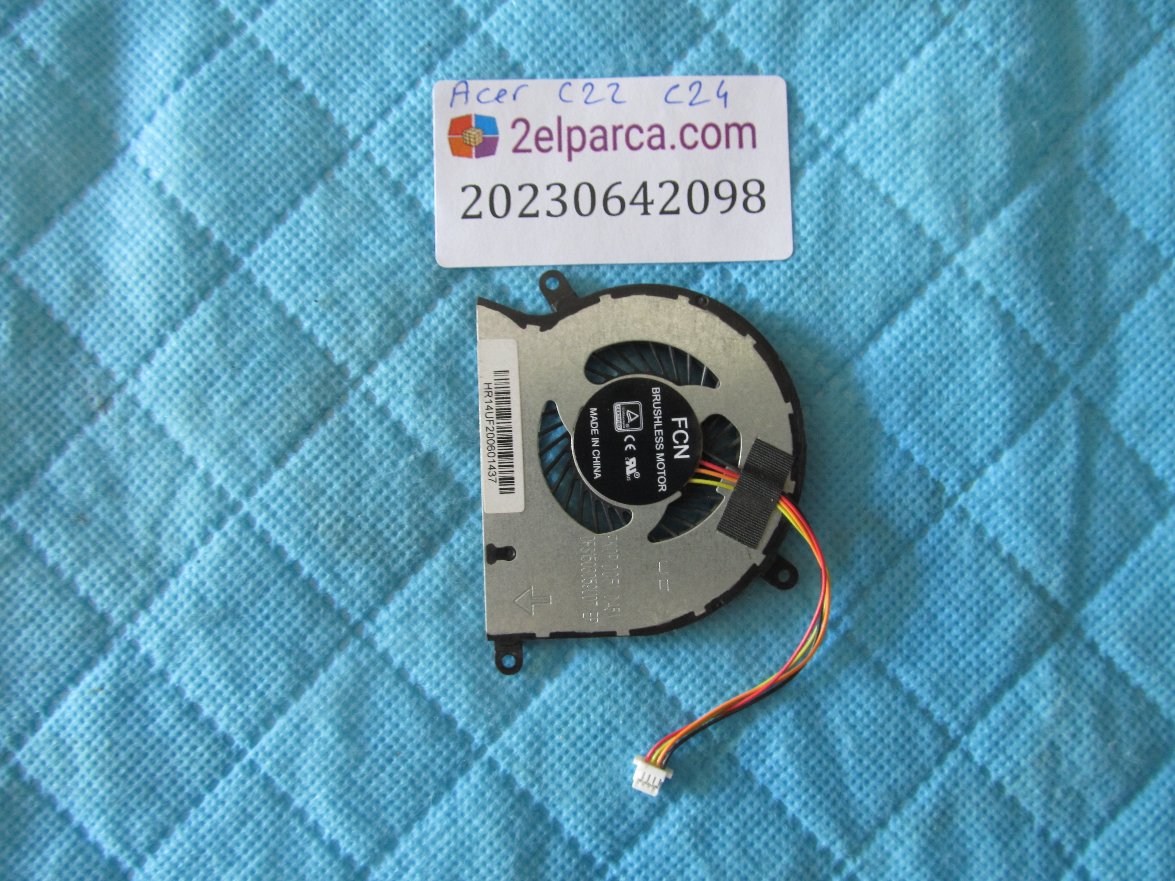 ACER Acer c22 fan c24 fan notebook için uyumlu orjinal ürün küçük görsel 2