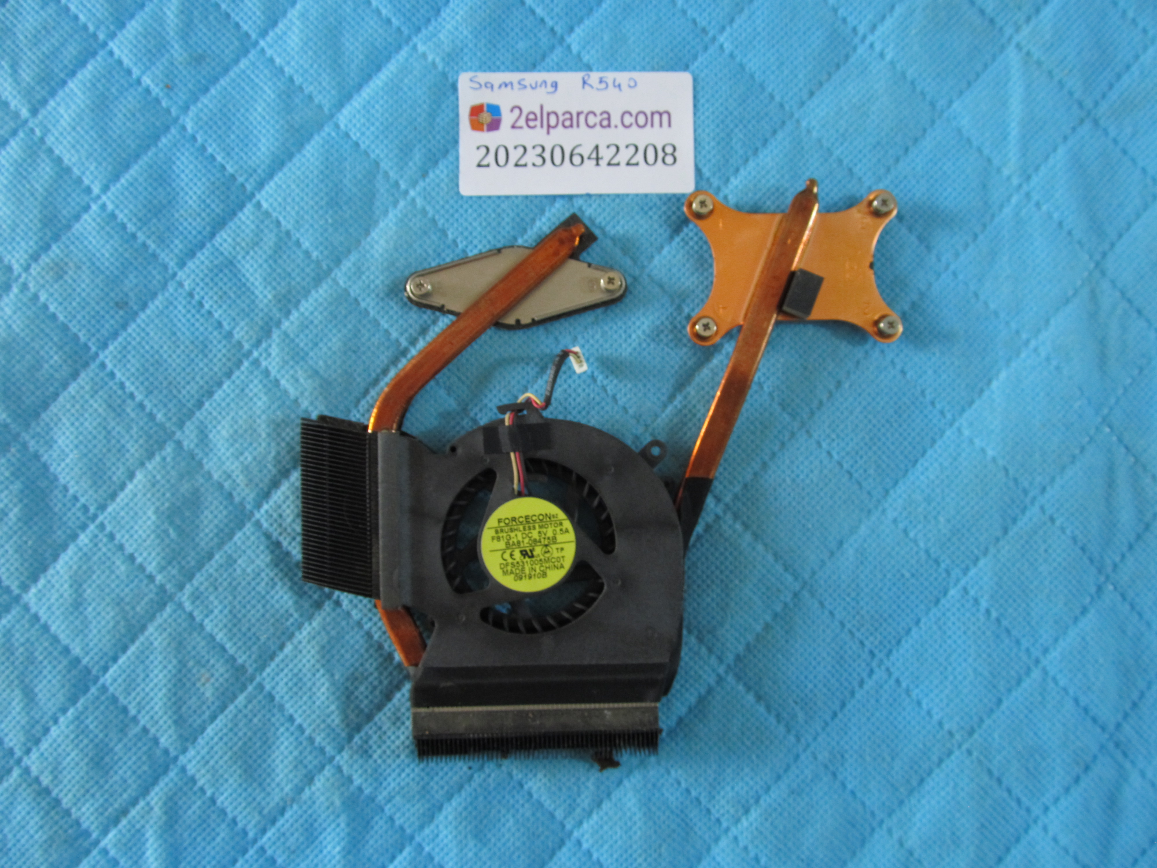 Samsung r540 fan bakir soğutucu (heatsink) ati vga uyumlu