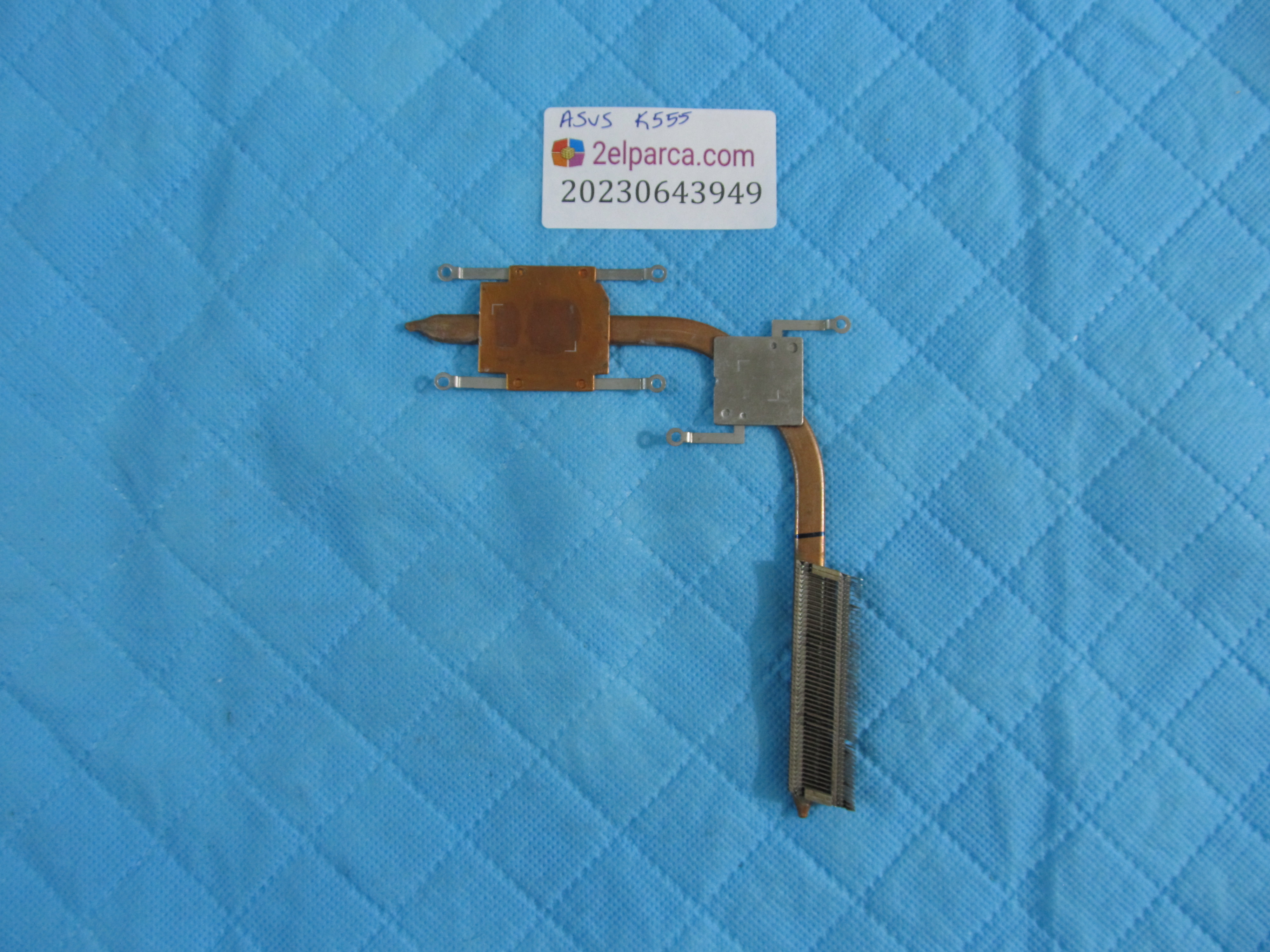 ASUS Asus k555u soğutucu bakir (heatsink) orjinal ürün küçük görsel 2
