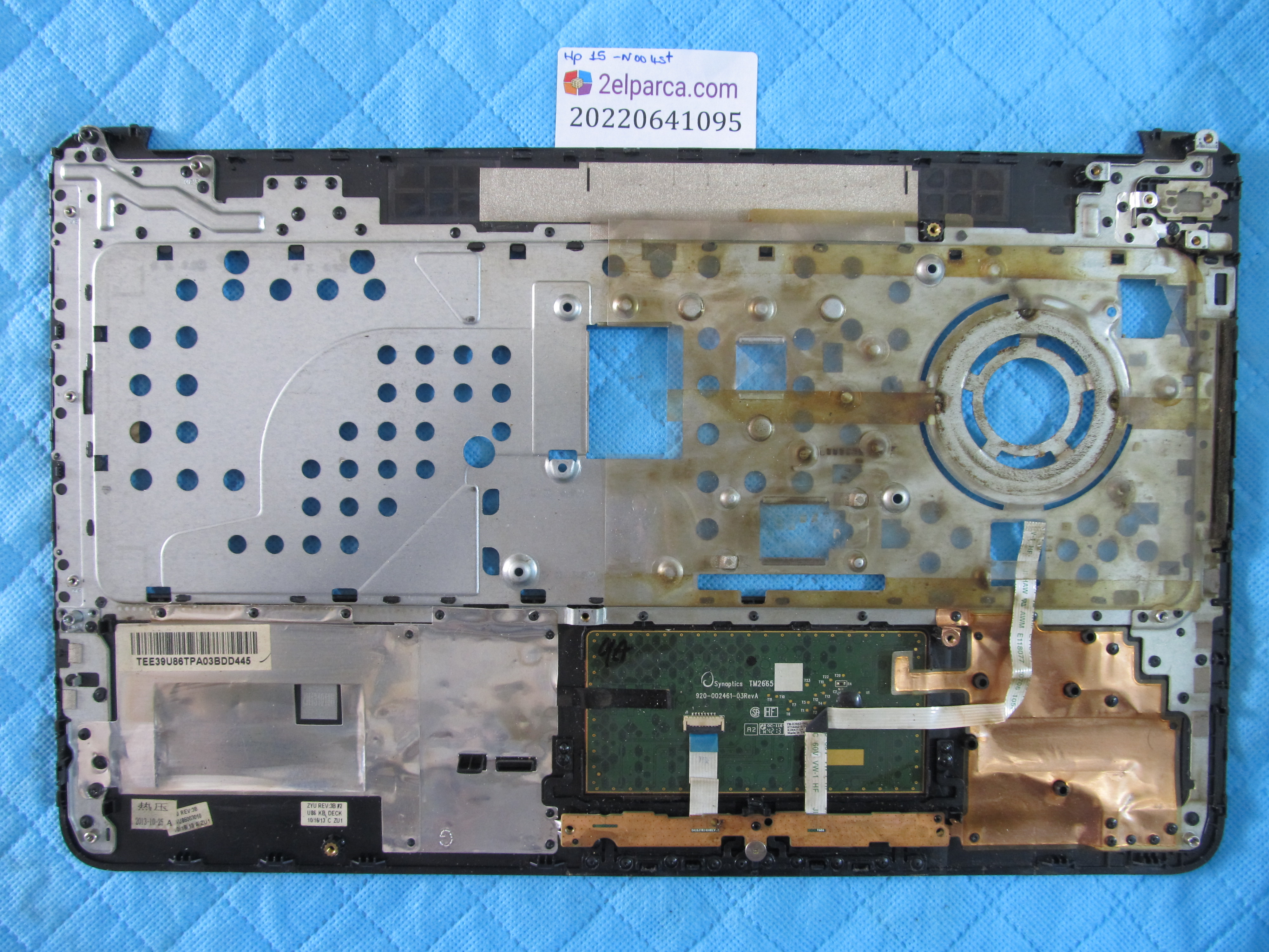 HP Hp 15-n004st üst kasa klavye kasasi orjinal ürün küçük görsel 2