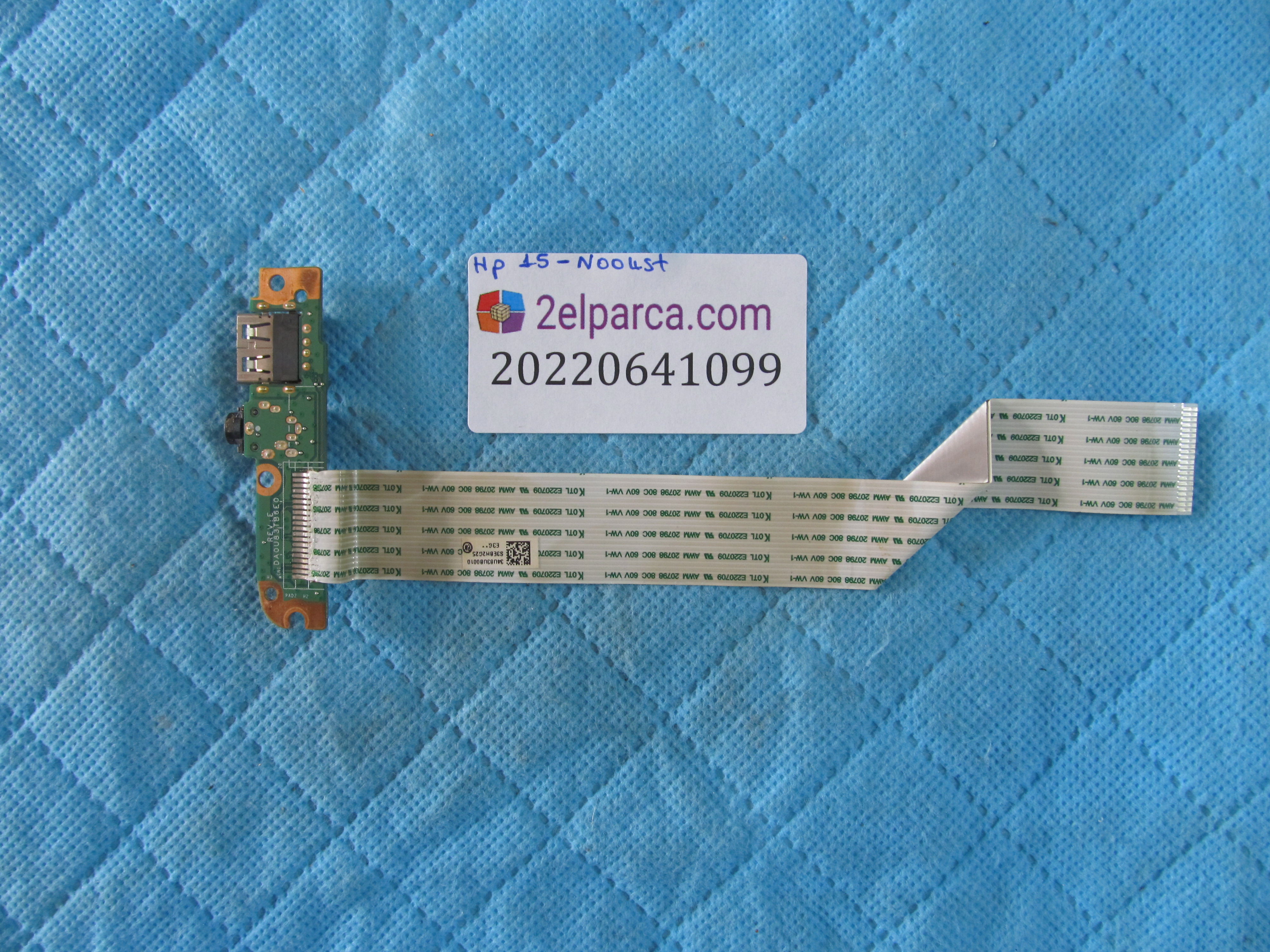 HP Hp 15-n004st usb ve ses karti flex orjinal ürün küçük görsel 2