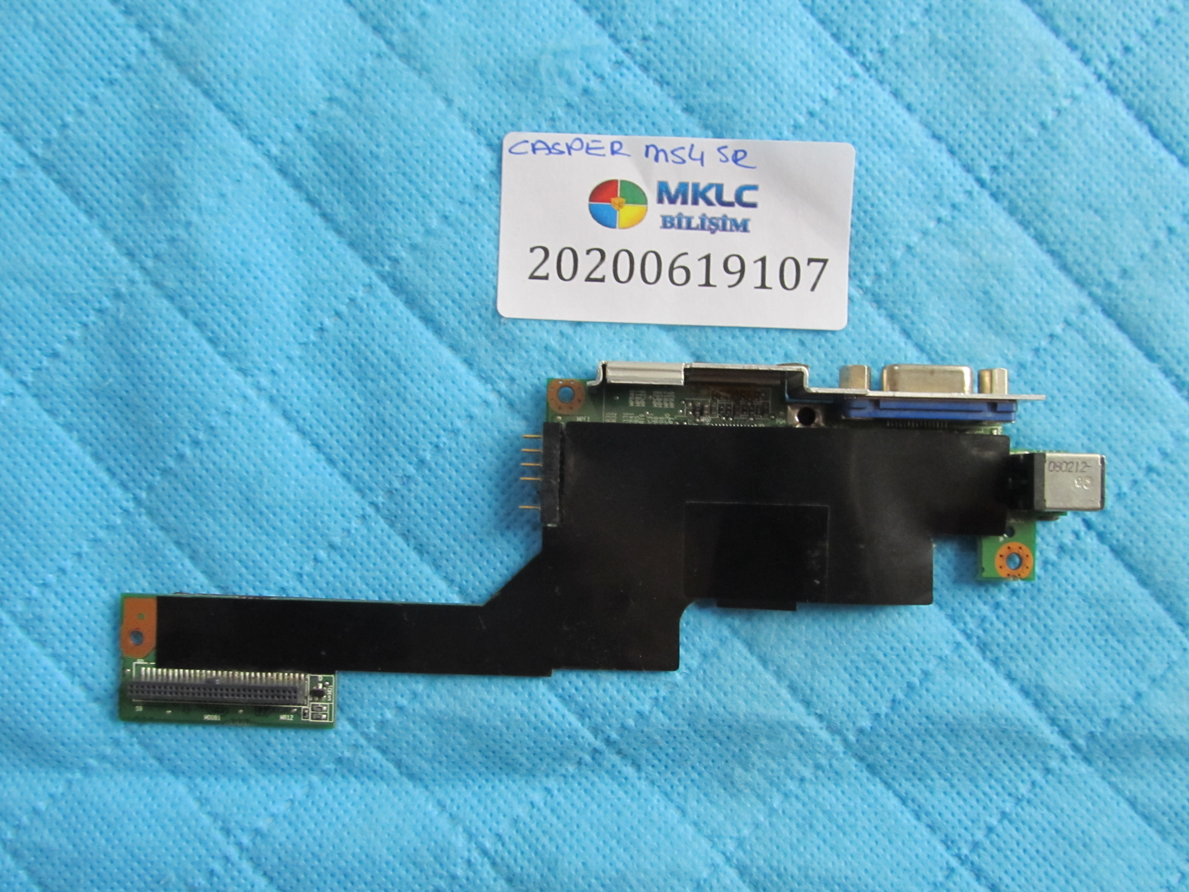 CASPER Casper m54sr dc jack power board vga küçük görsel 2