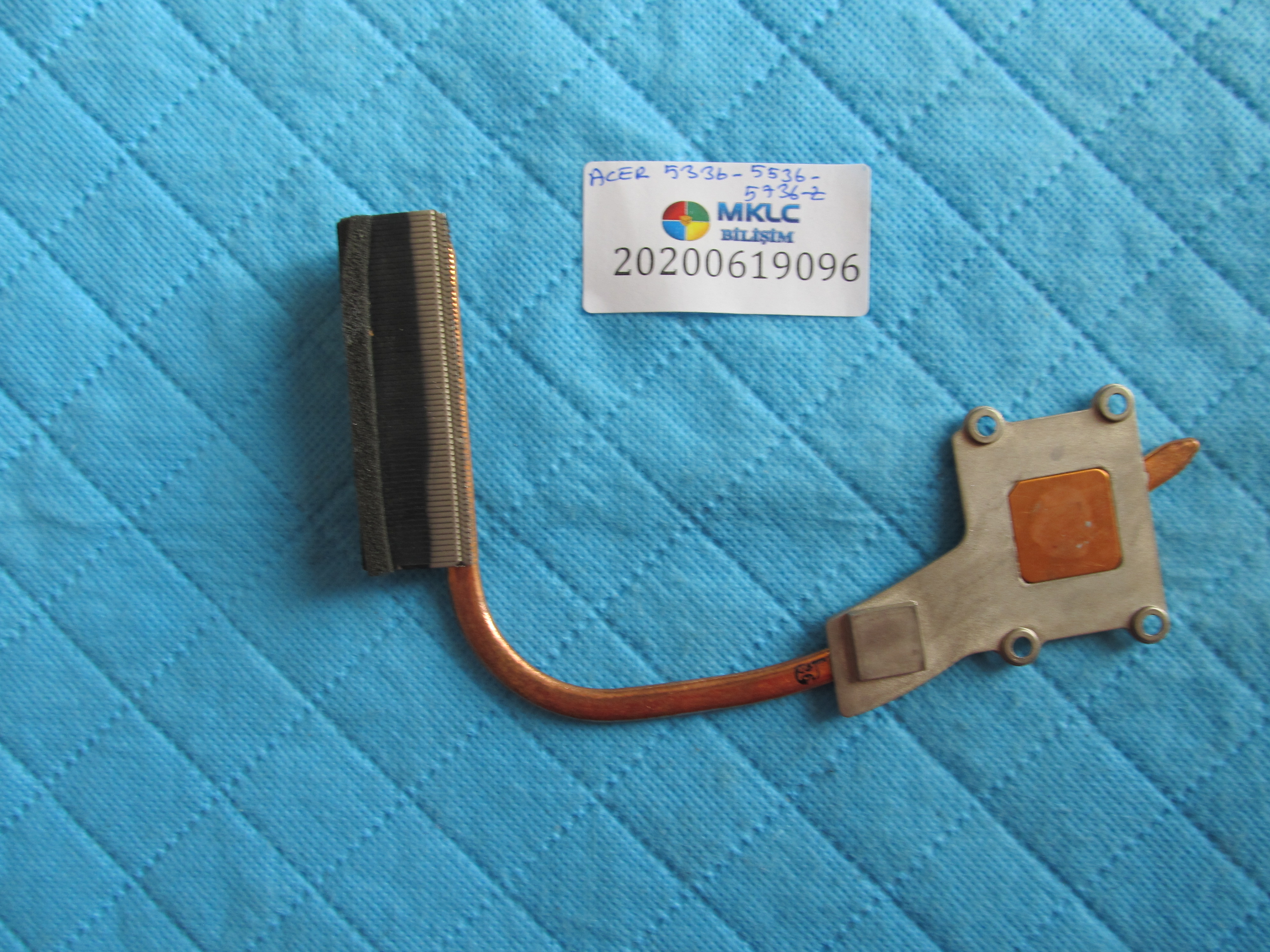 ACER Acer 5336-5536-5736z bakir soğutucu (heatsink) küçük görsel 2