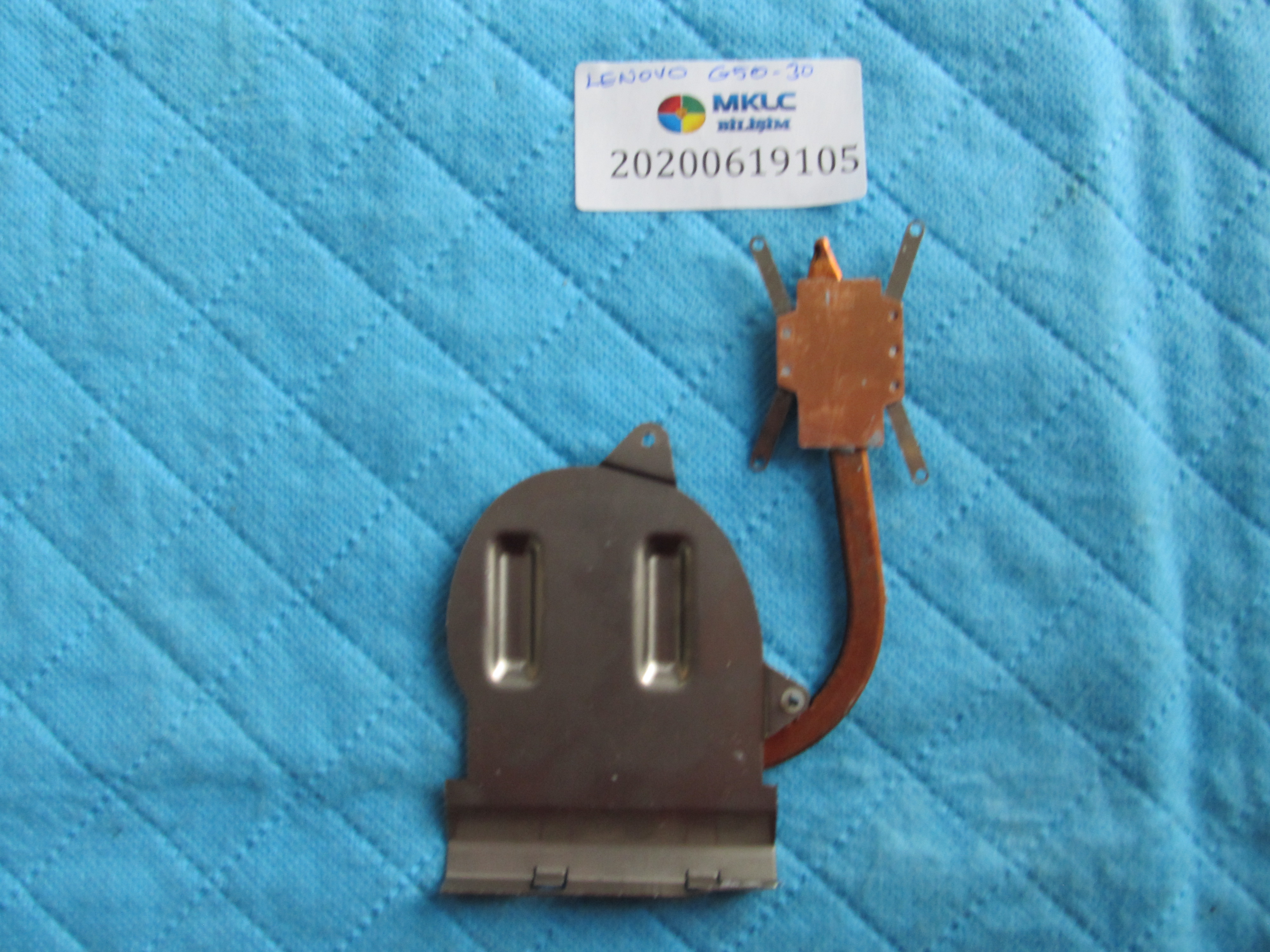LENOVO Lenovo g50-30 bakir soğutucu (heatsink) küçük görsel 2