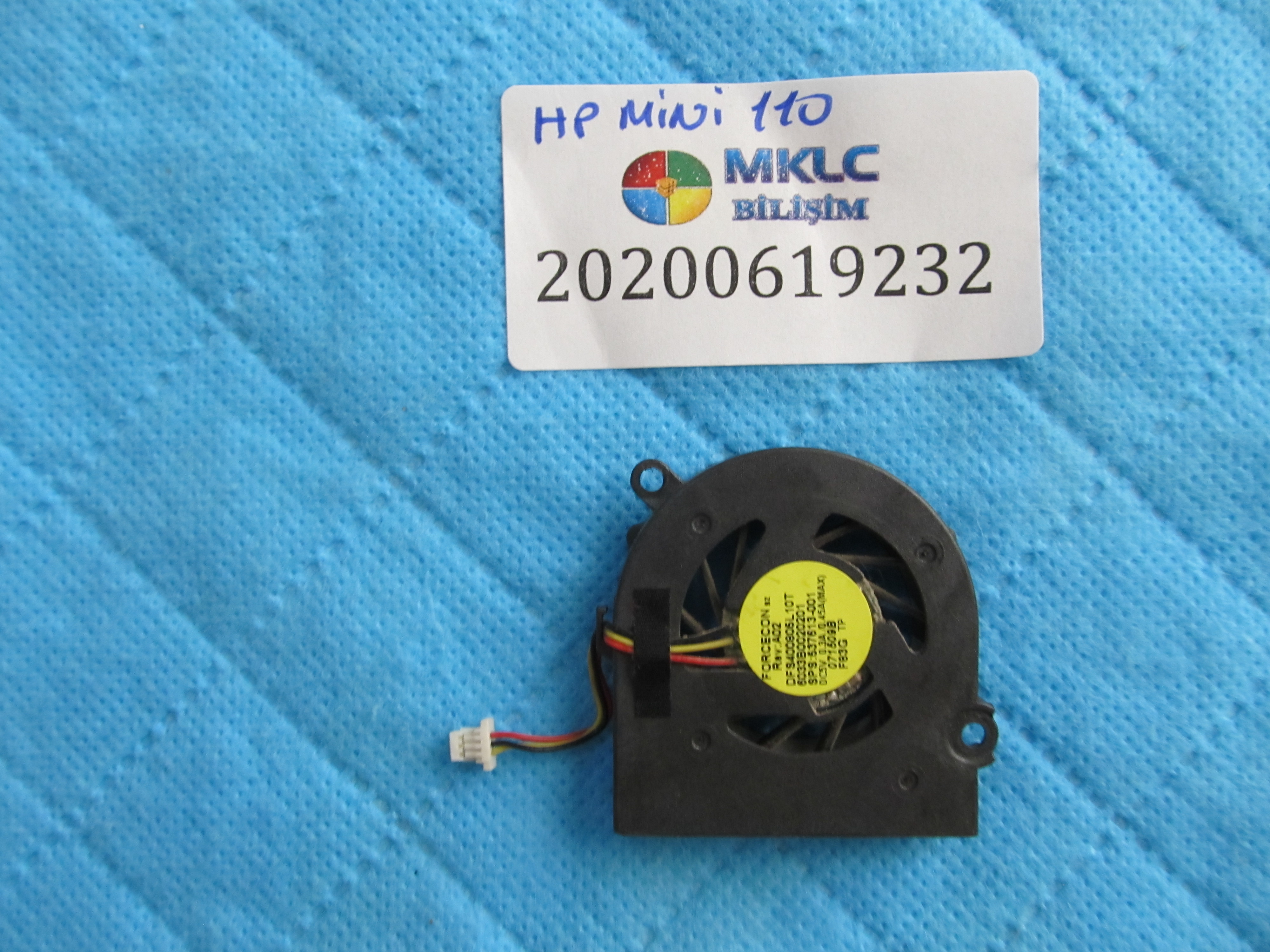 HP Hp mini 110 soğutucu fan küçük görsel 2