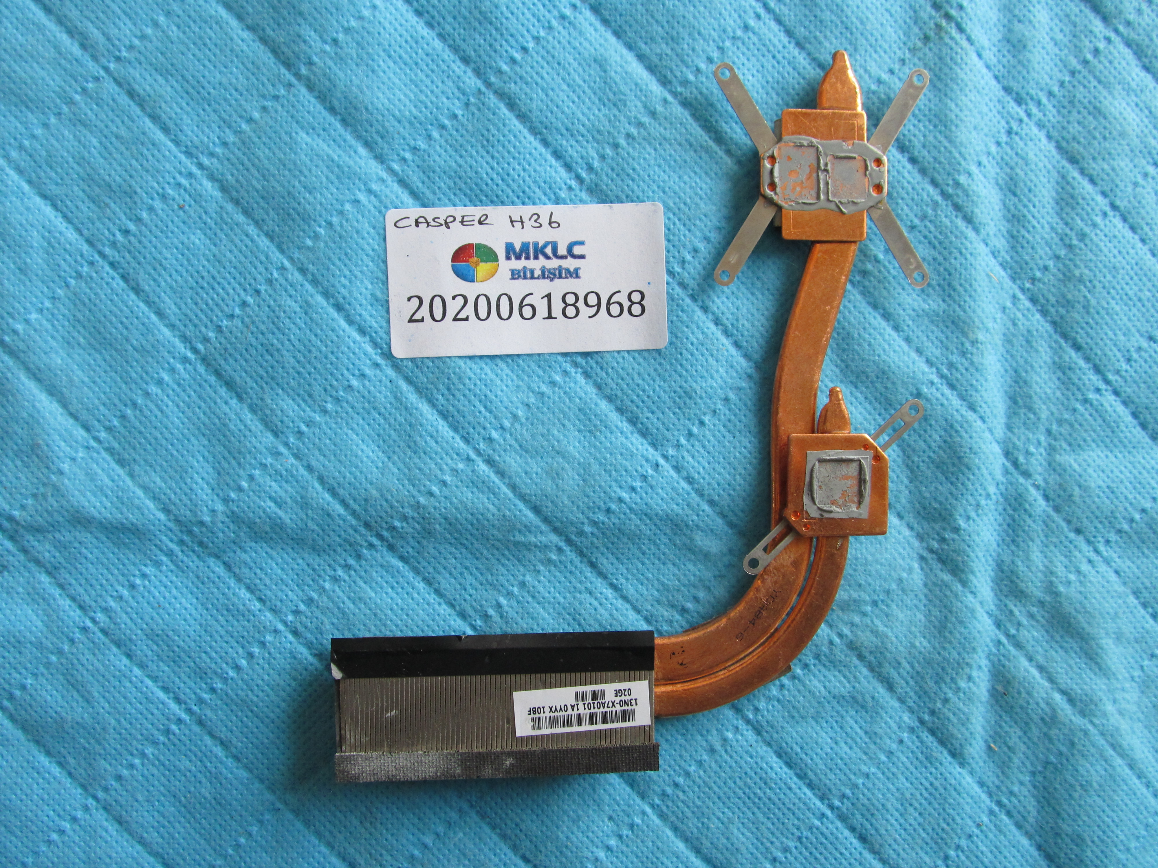 CASPER Casper h36 bakir soğutucu (heatsink) küçük görsel 2