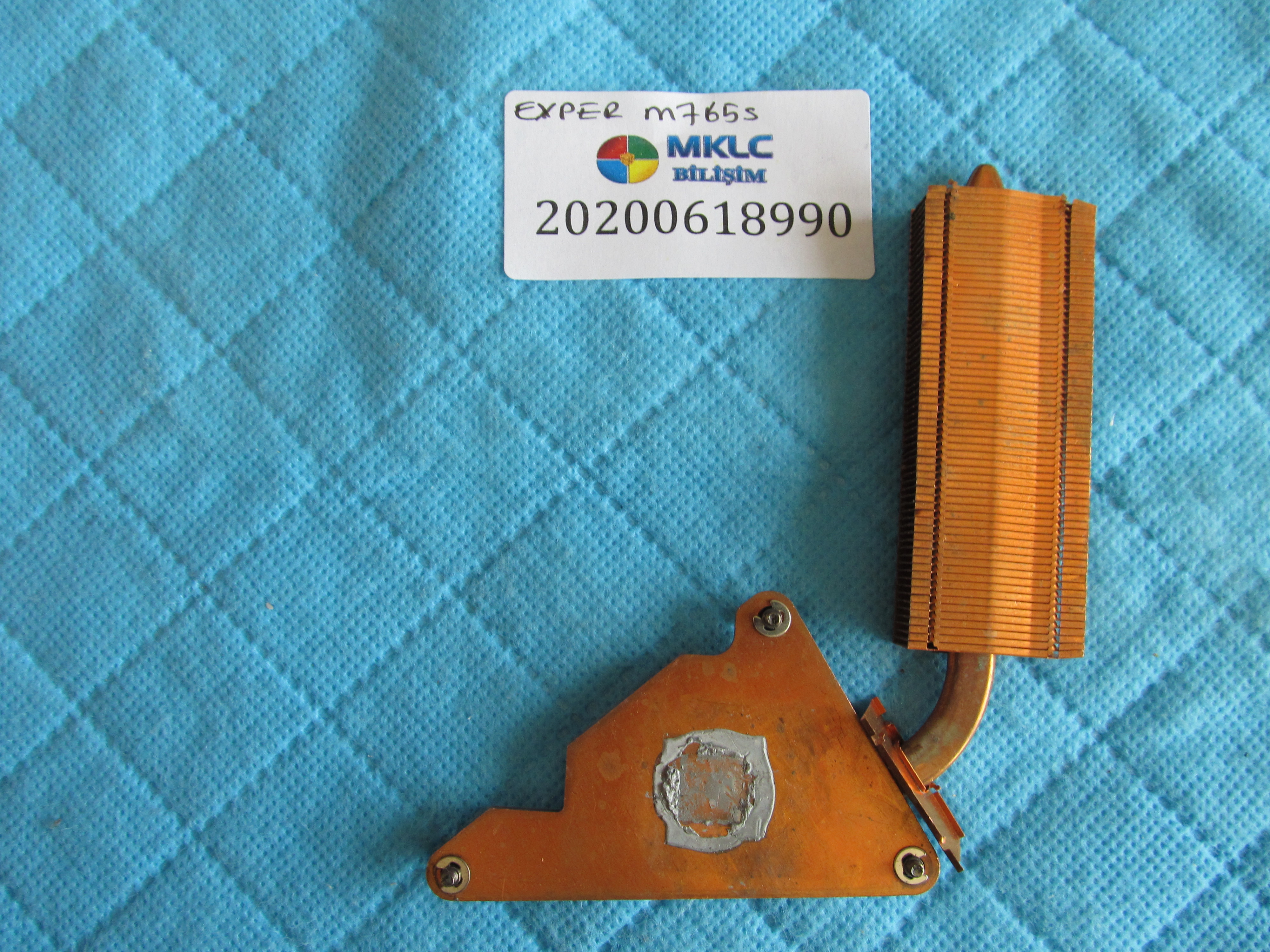 EXPER Exper m765s bakir soğutucu (heatsink) küçük görsel 2